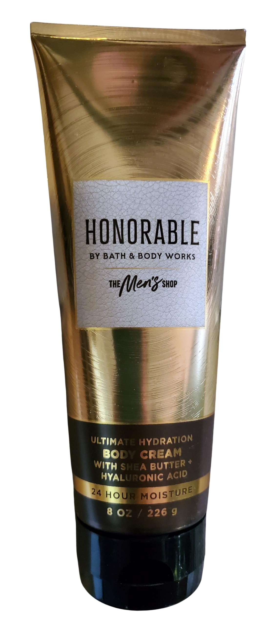 Bath & Body Works Men's Honorable Ultimate Hydration Body Cream and 3-in-1 Hair, Face, Body Body Gel Wash 2 Piece Set