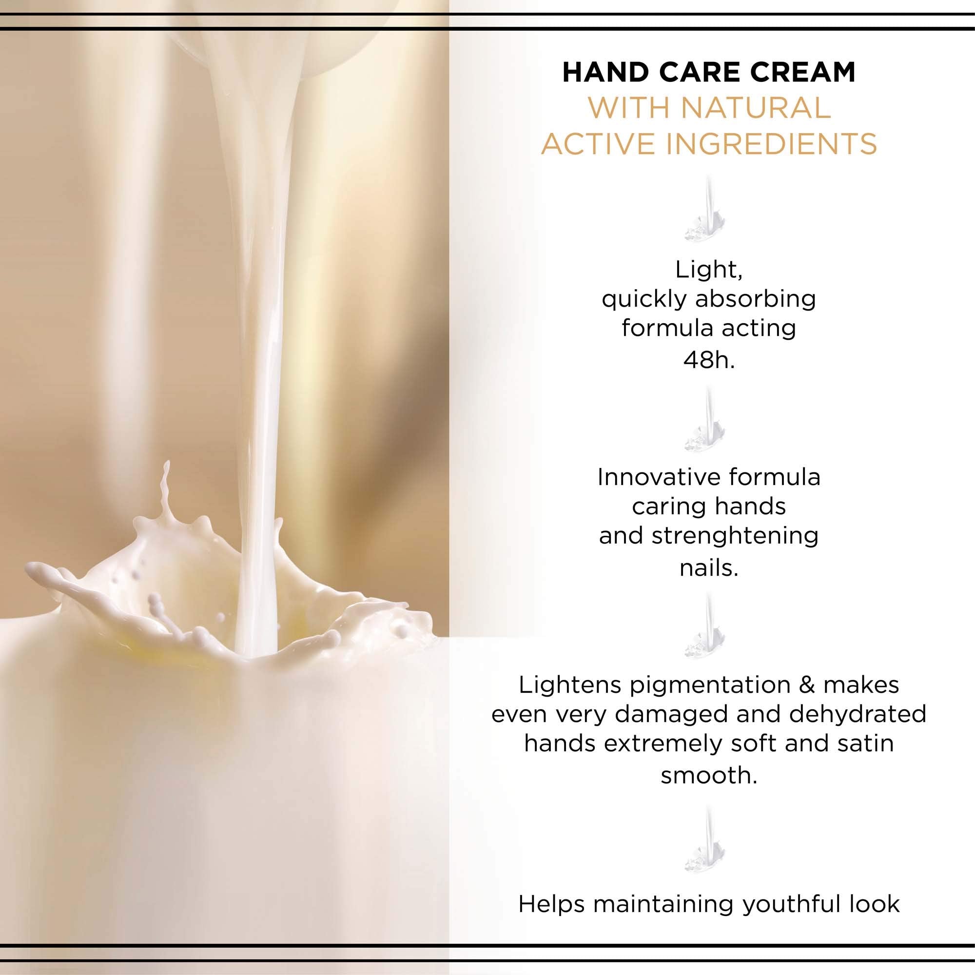 Eveline Glycerine 5 In 1 Bio Goat's Milk + Vitamin E & Karite Butter Super-Concentrated Hand/Nail Cream Mask