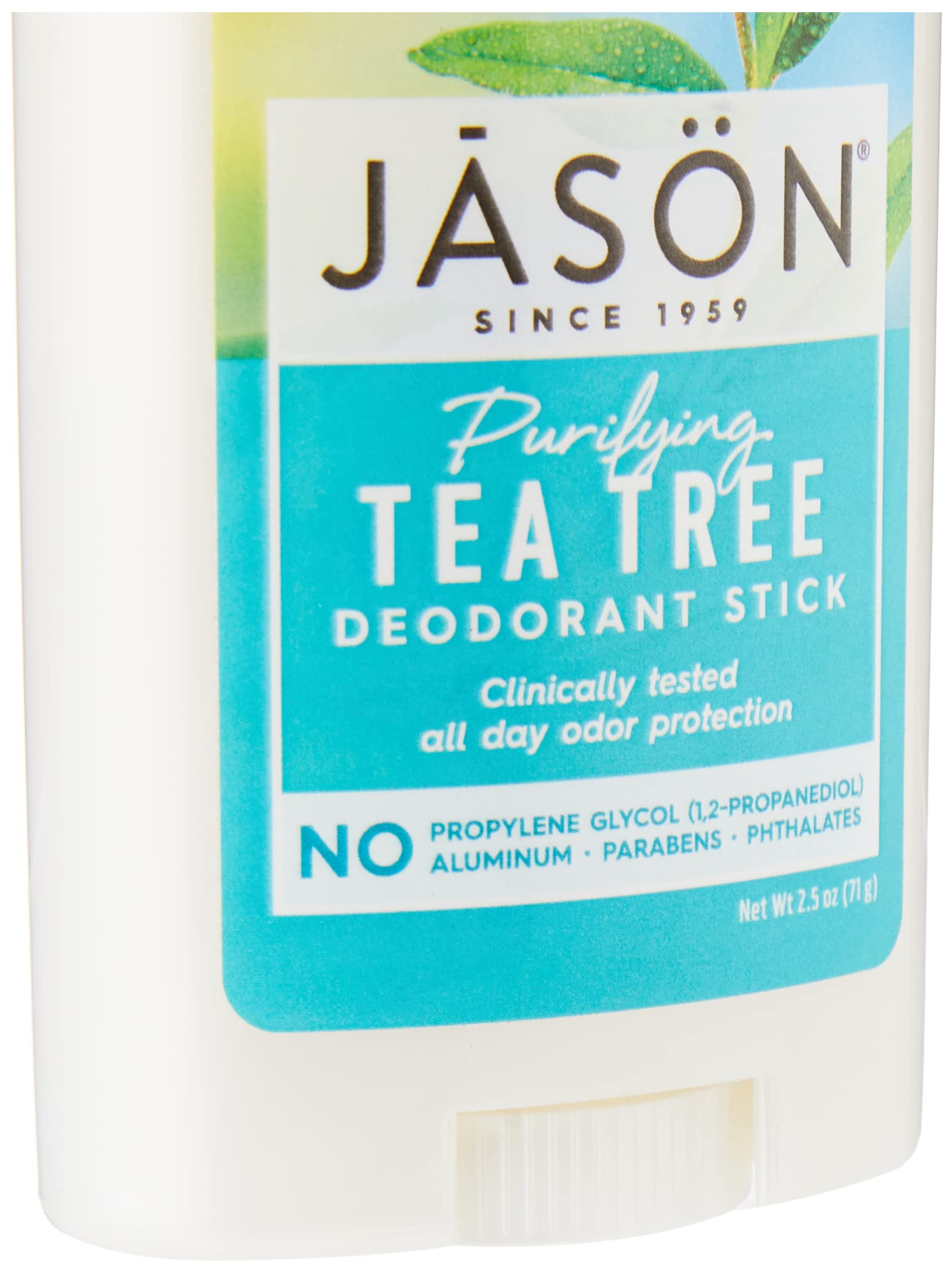 Deodorant Tea Tree Oil, TEA TREE OIL STIK, 2.5 OZ by Jason Natural Products