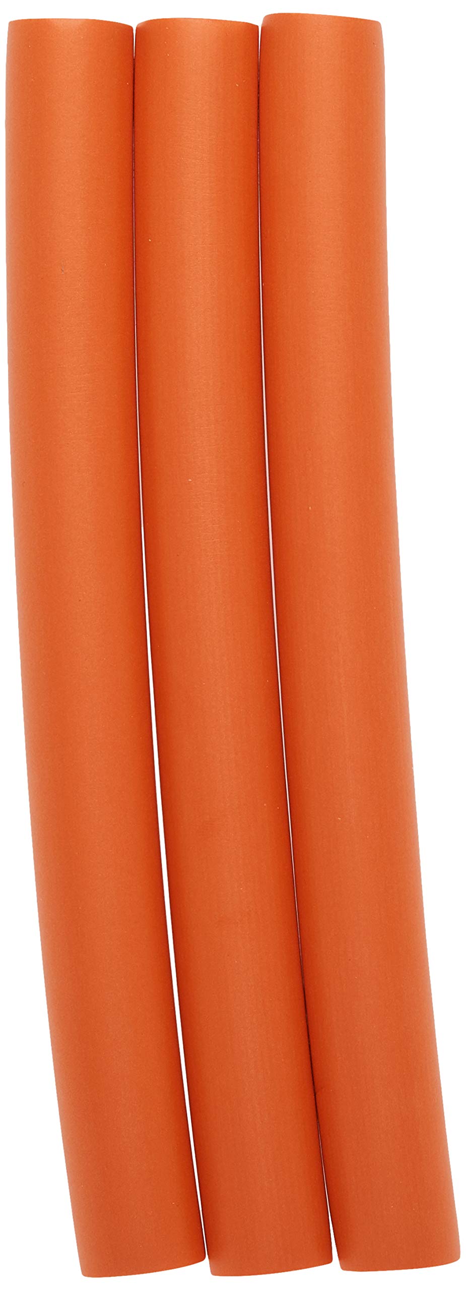Orange, 1 Inch : Diane Jumbo Twist-Flex Rod, Orange, 3 count 1 Inch