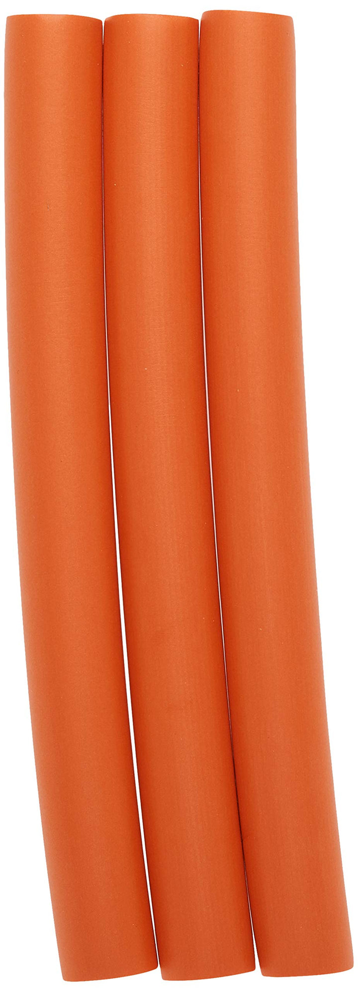 Orange, 1 Inch : Diane Jumbo Twist-Flex Rod, Orange, 3 count 1 Inch