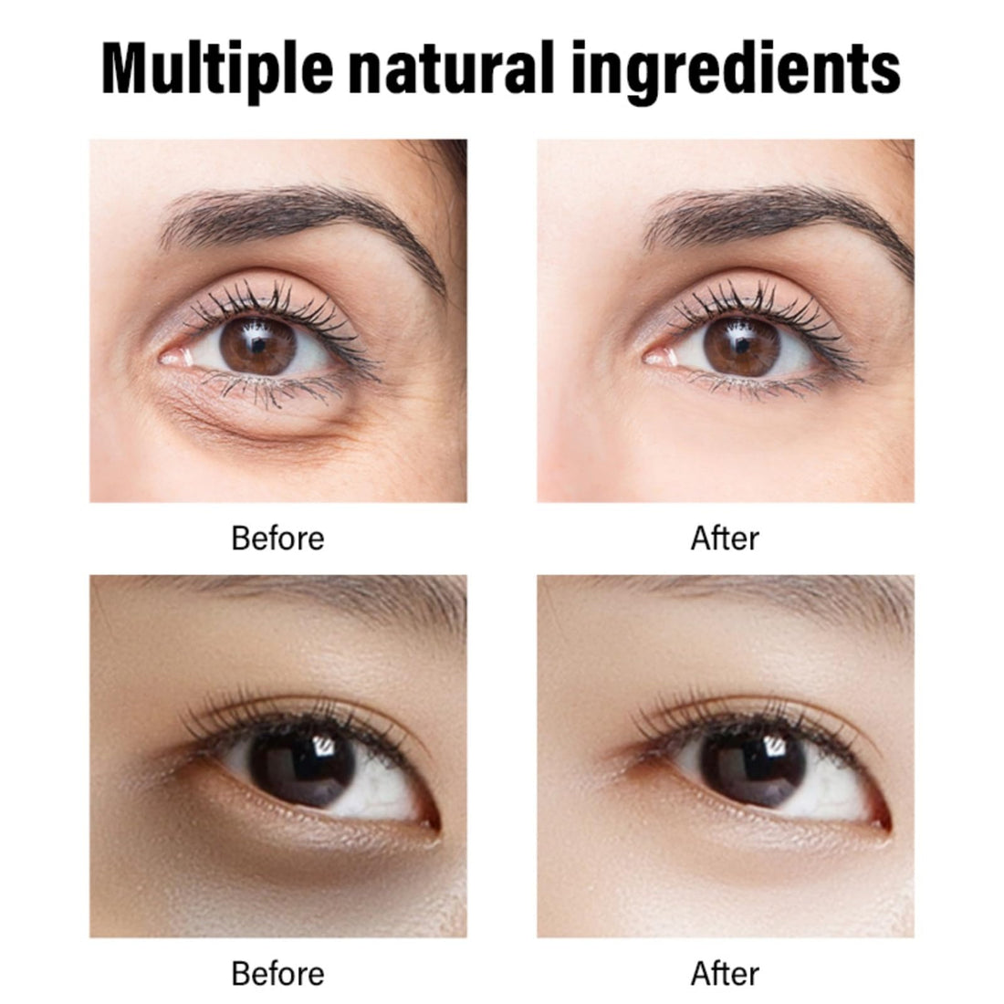 Retinol Repair Eye Cream, Daily Anti-Aging Wrinkle Cream with Retinol to Reduces Fine Lines, Dark Circles, Eye Bags & Puffiness and Brighten Skin, 1.5 oz (1PCS)