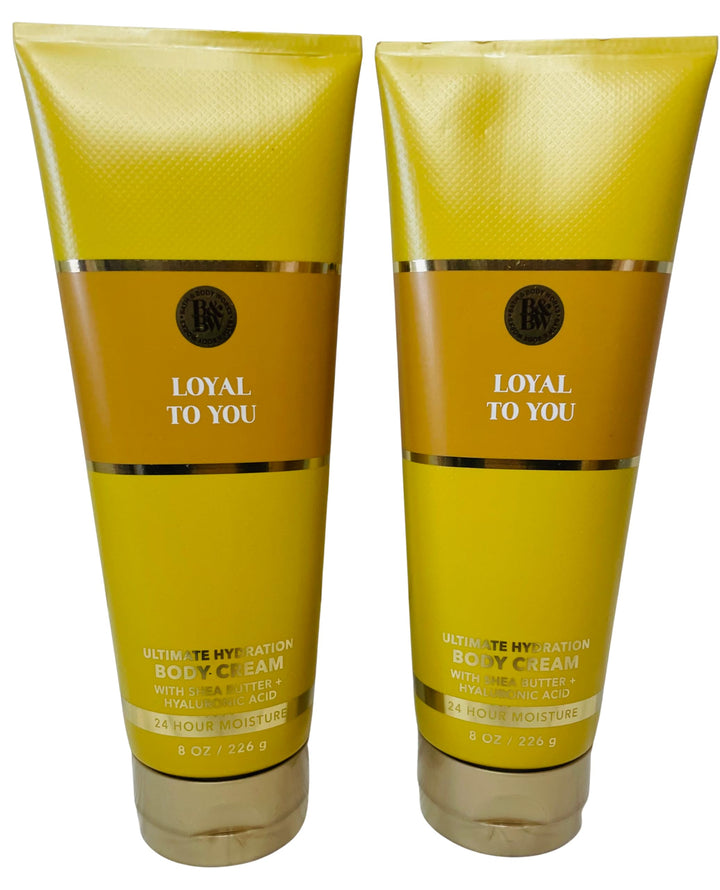 Bath & Body Works Loyal To You Ultimate Hydration Body Cream 8 Ounces Pack of 2