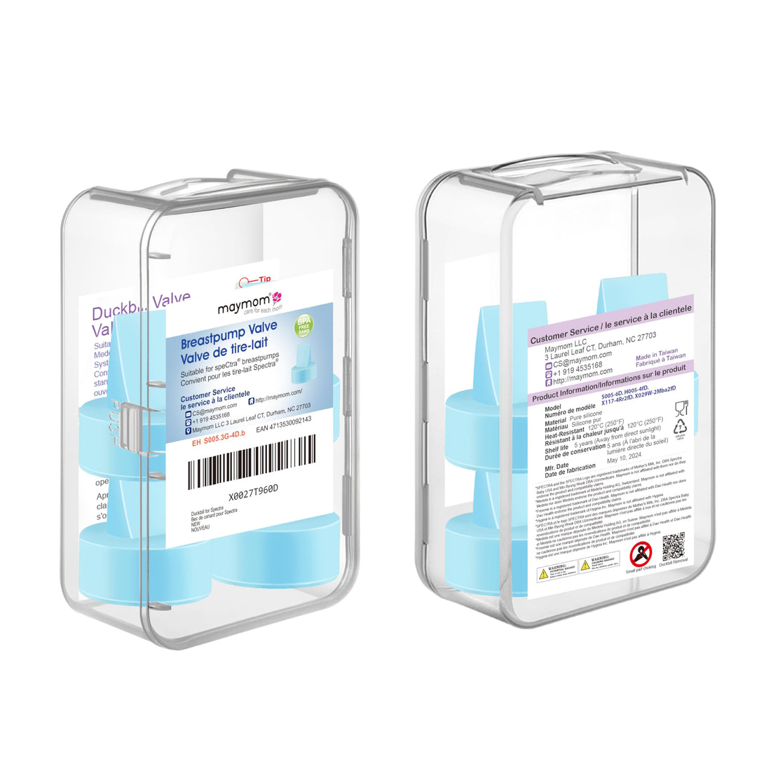 Maymom Duckbill Valves Compatible with Spectra S1 Spectra S2 Spectra 9 Plus Spectra Dew 350 Not Original Spectra Pump Parts Spectra S2 Accessories Replace Spectra Valve (Blue, 4ct)