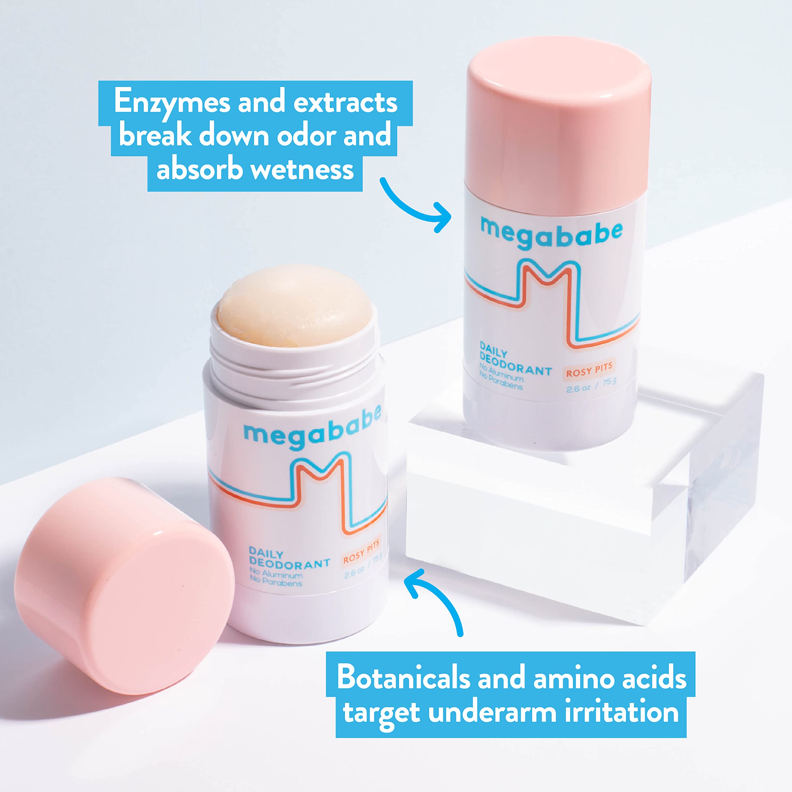 Rosy Pits Daily Deodorant Alcohol Paraben Free