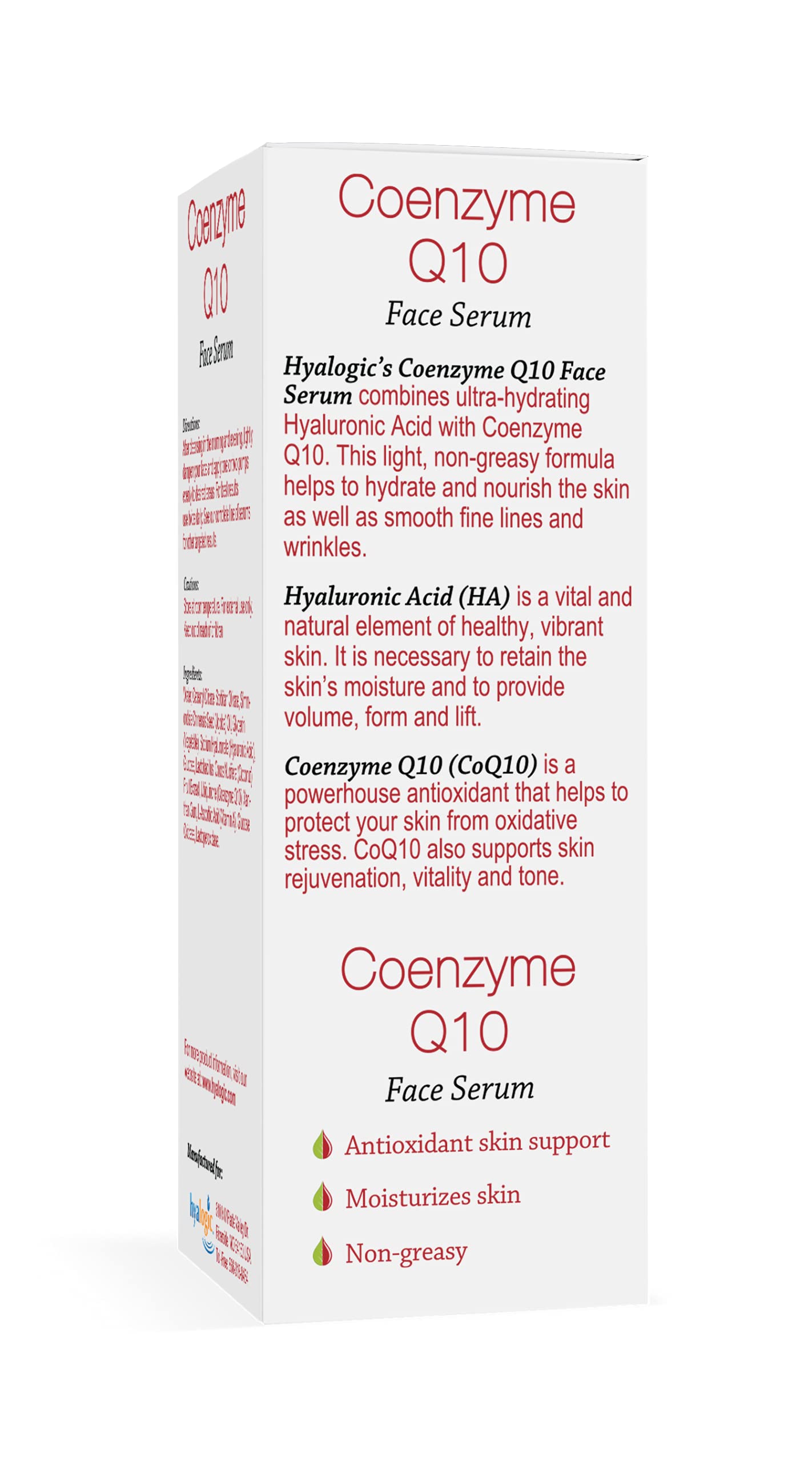 Hyalogic New Episilk Co-Enzyme Q10 Serum, 0.44 Ounce