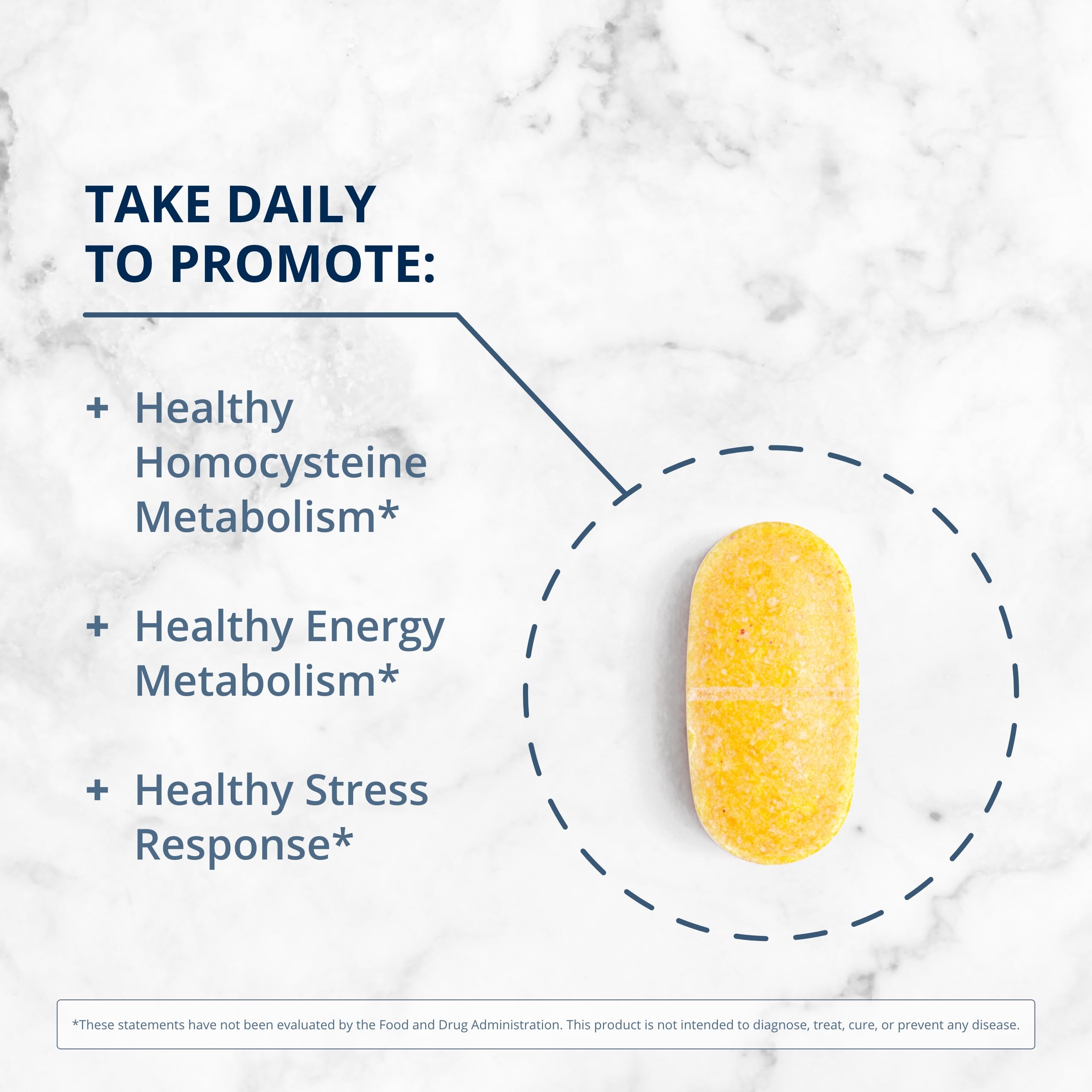 Metagenics Vitamin B-Complex - Energy Support & Healthy Stress Response* - with Vitamin B6 & B12 - Vegetarian & Gluten-Free - 60 Tablets