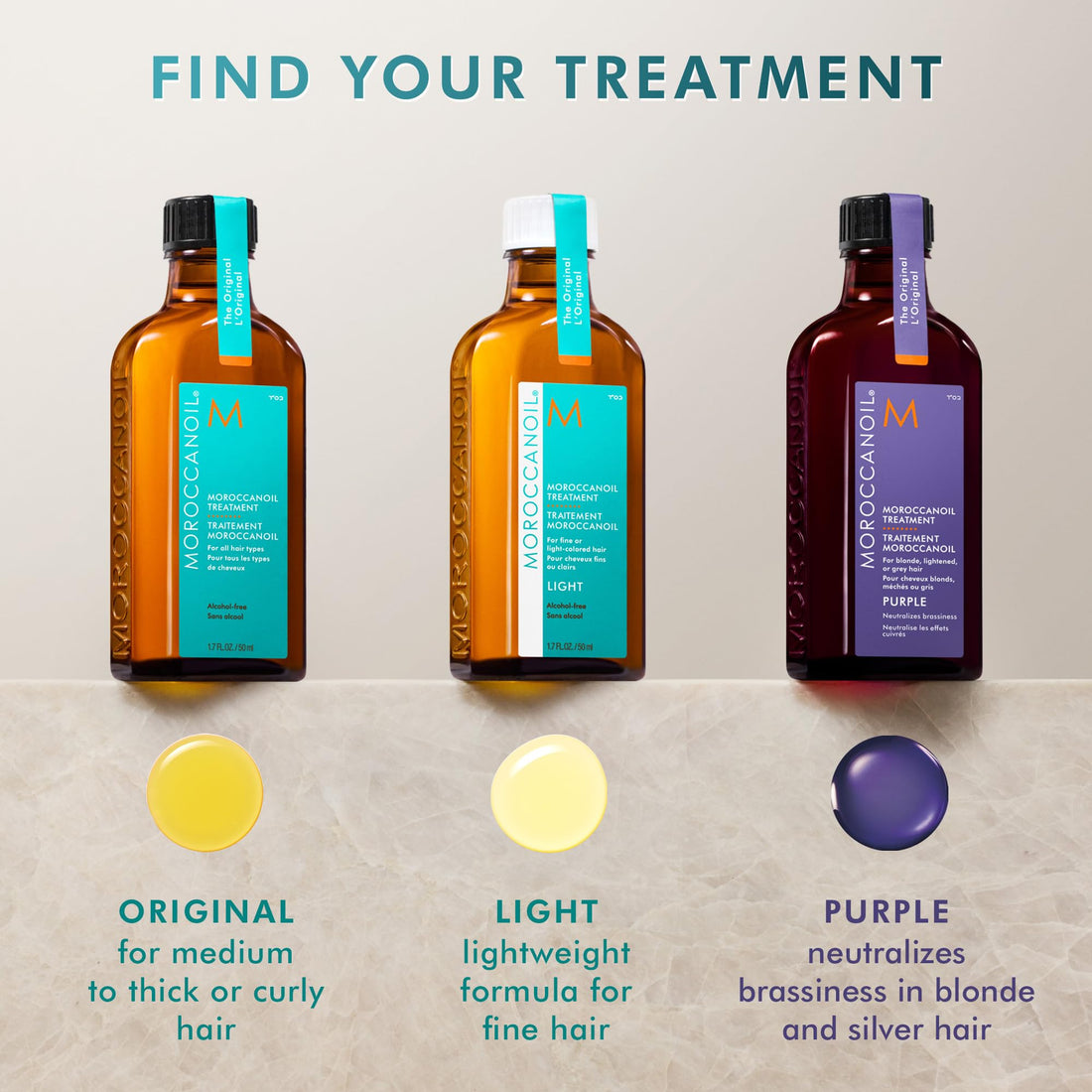 Moroccanoil Treatment Light Oil, Blue, 100ml