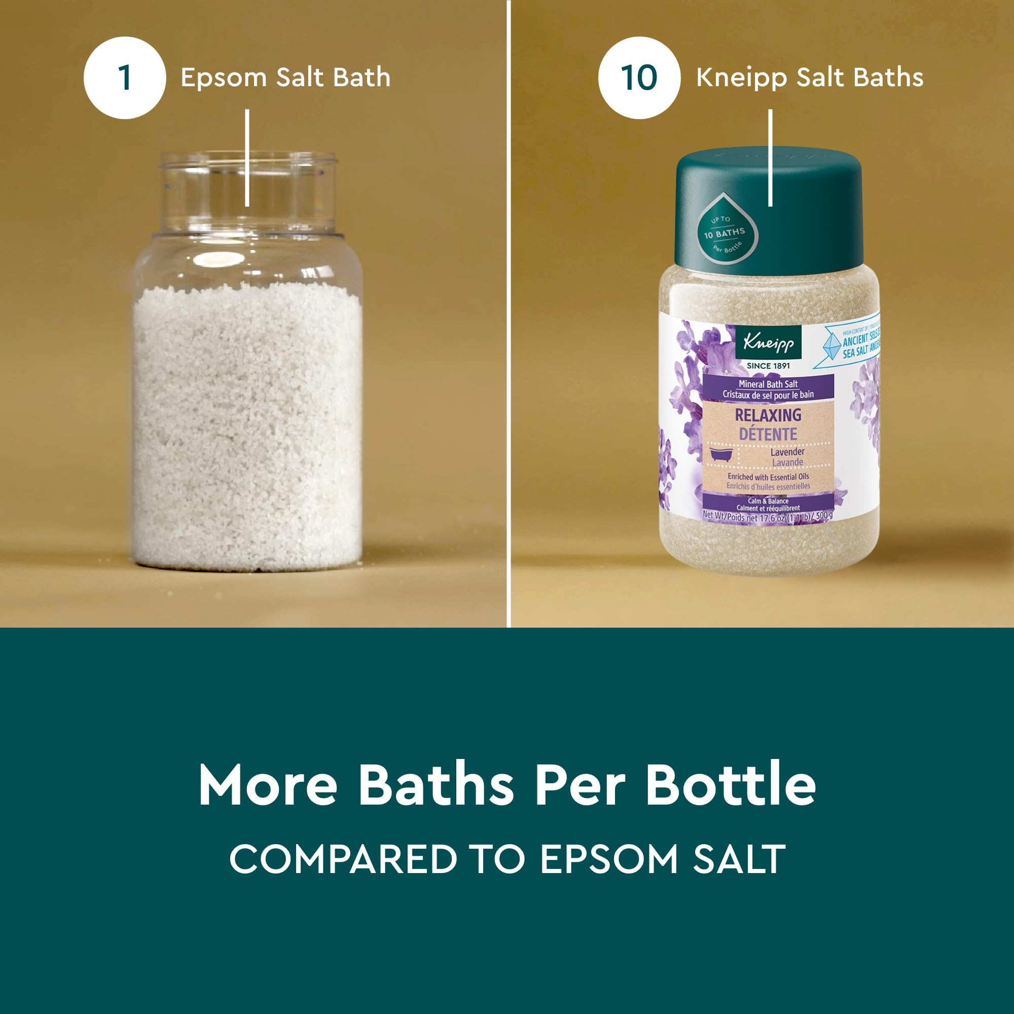Kneipp Lavender Bath Salts 500 g bath salts