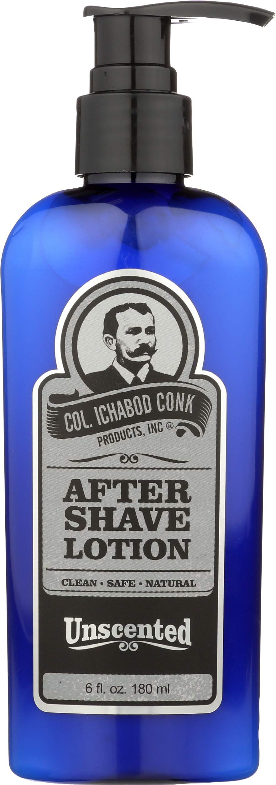 Col. Ichabod Conk Unscented Aftershave Lotion 6 fl. oz.