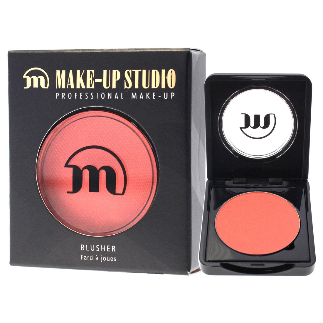 Make-Up Studio Professional Make-Up Face Powder Blush - Easy To Apply - Beautiful Matte Blush - Well Pigmented But Buildable - Flawless & Natural Result - Adds Colour To Your Face - Shade 40 - 0.1 Oz