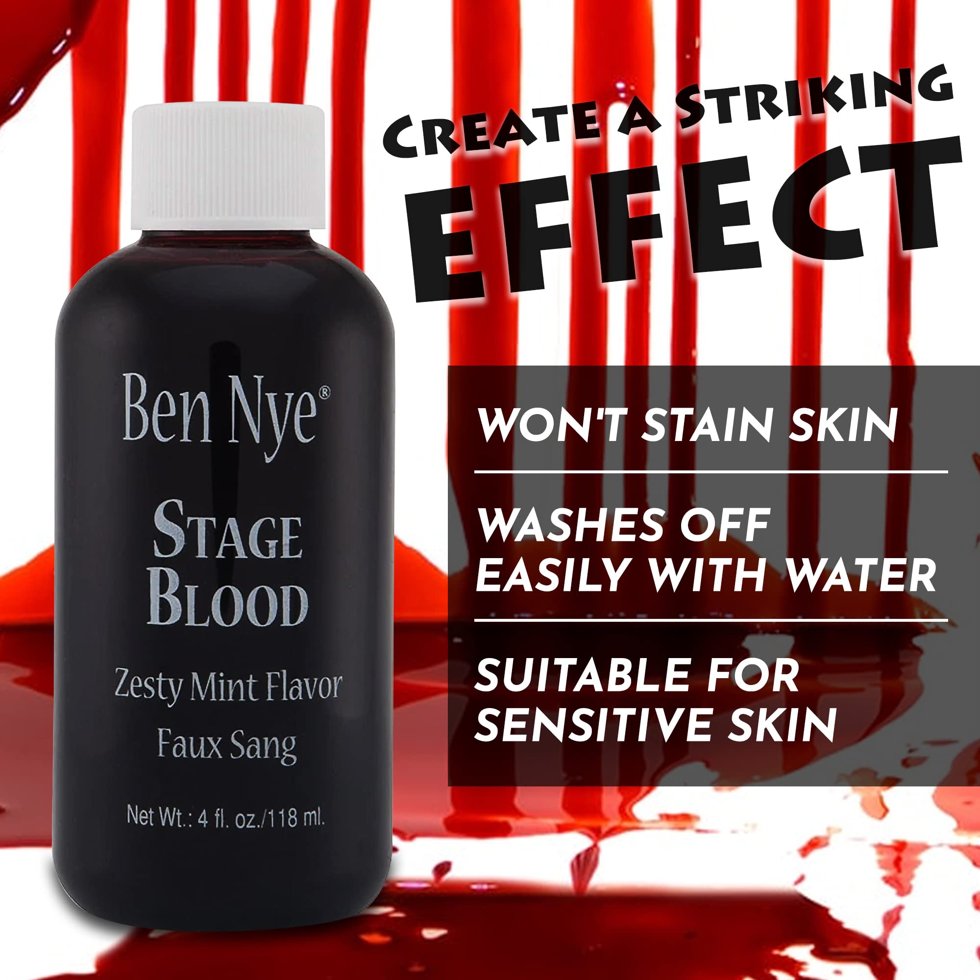 Stage Blood Ben Nye 4oz Bottle