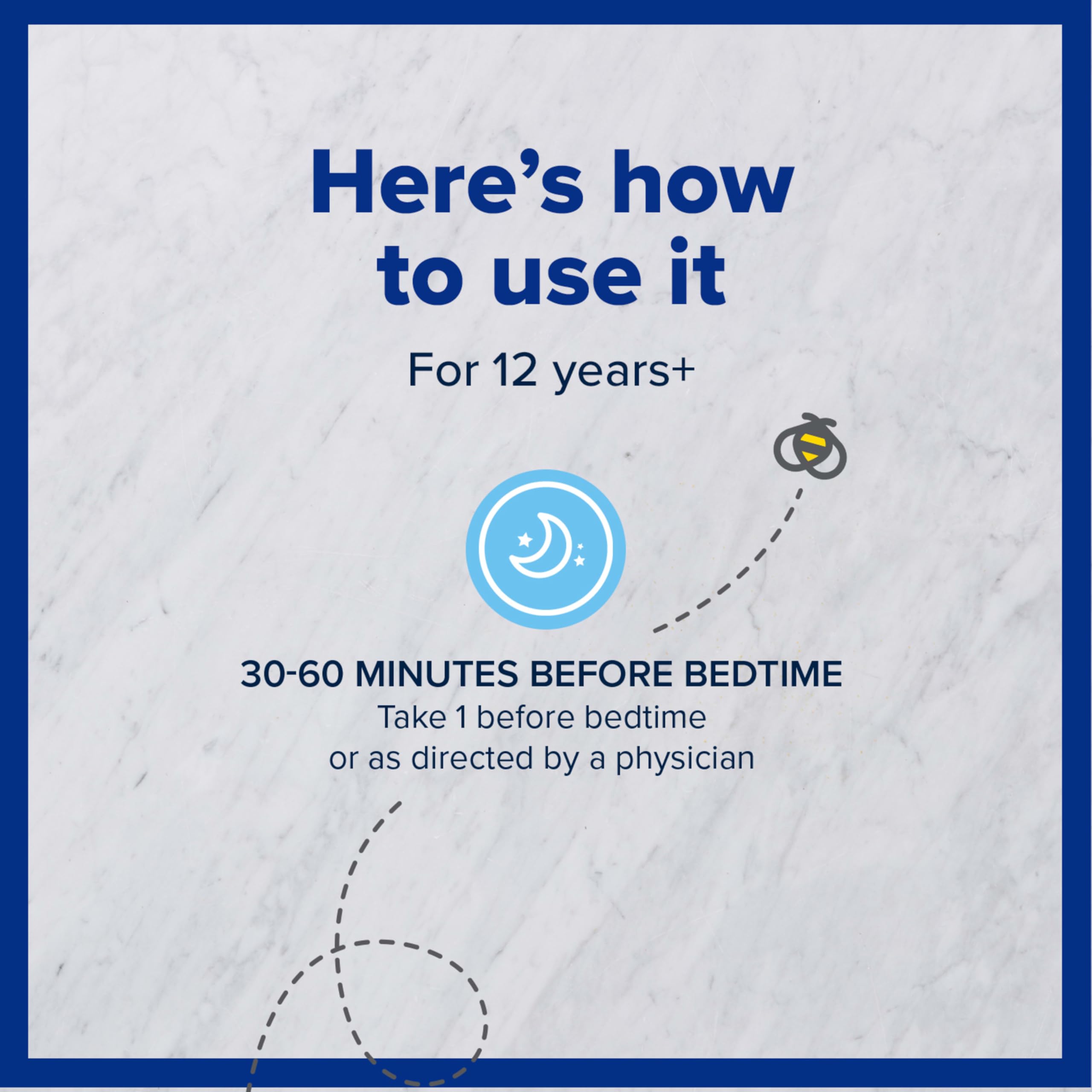 Zarbee's Melatonin Gummies 3mg Sleep Supplement to Promote Peaceful Sleep, Natural Mixed Fruit Flavor, Adults Gummy Age 12 Up, 60 Count