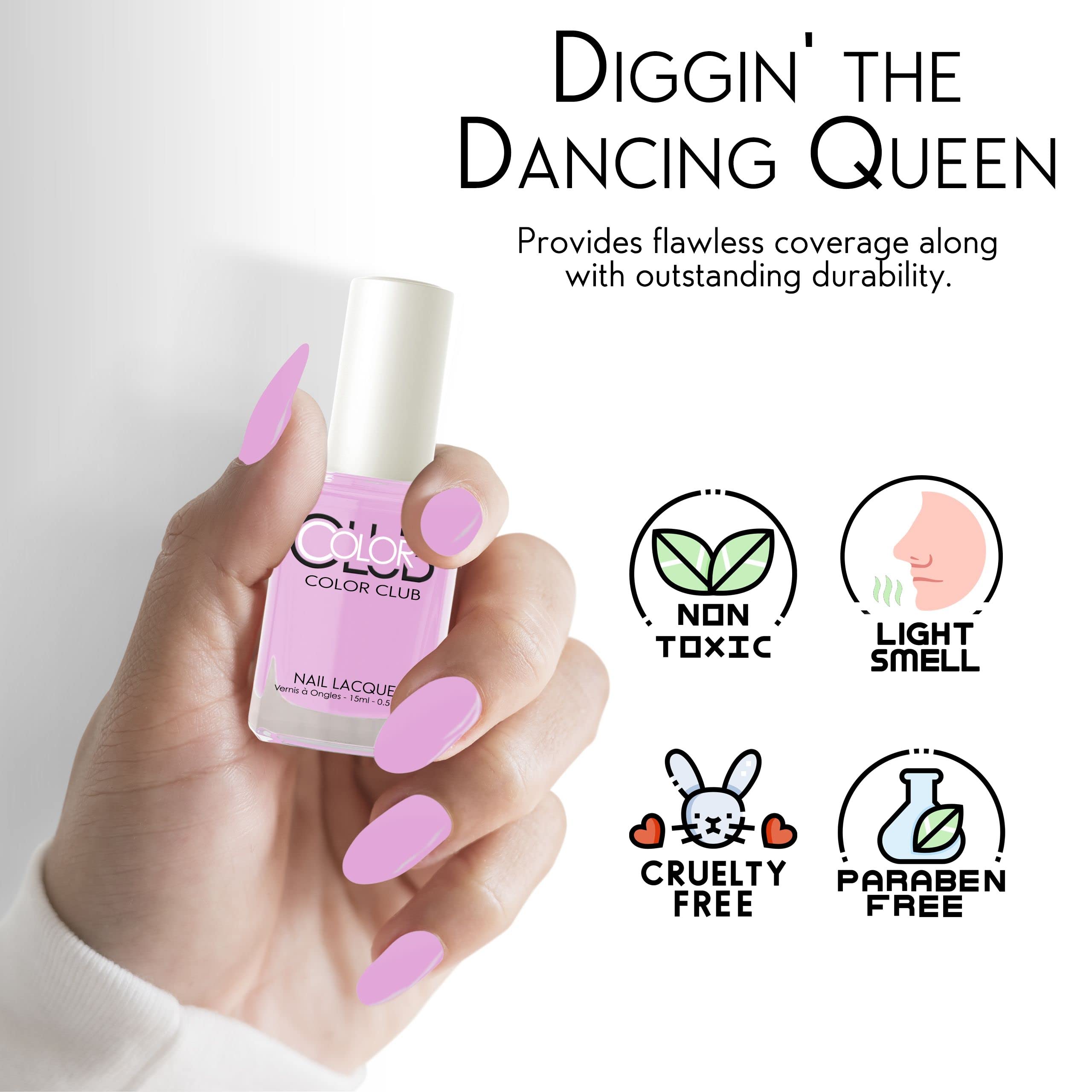 Diggin' the Dancing Queen Color Club Nail Lacquer .5 fl oz- 15 mL