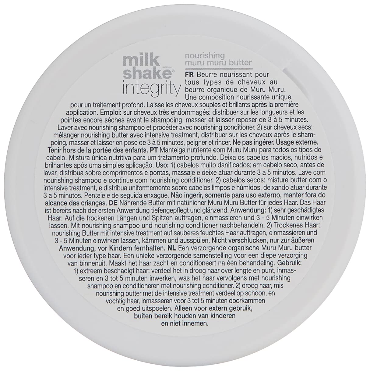 Milkshake Integrity Nourishing Muru Muru Butter 6.8 Oz by Milk Shake