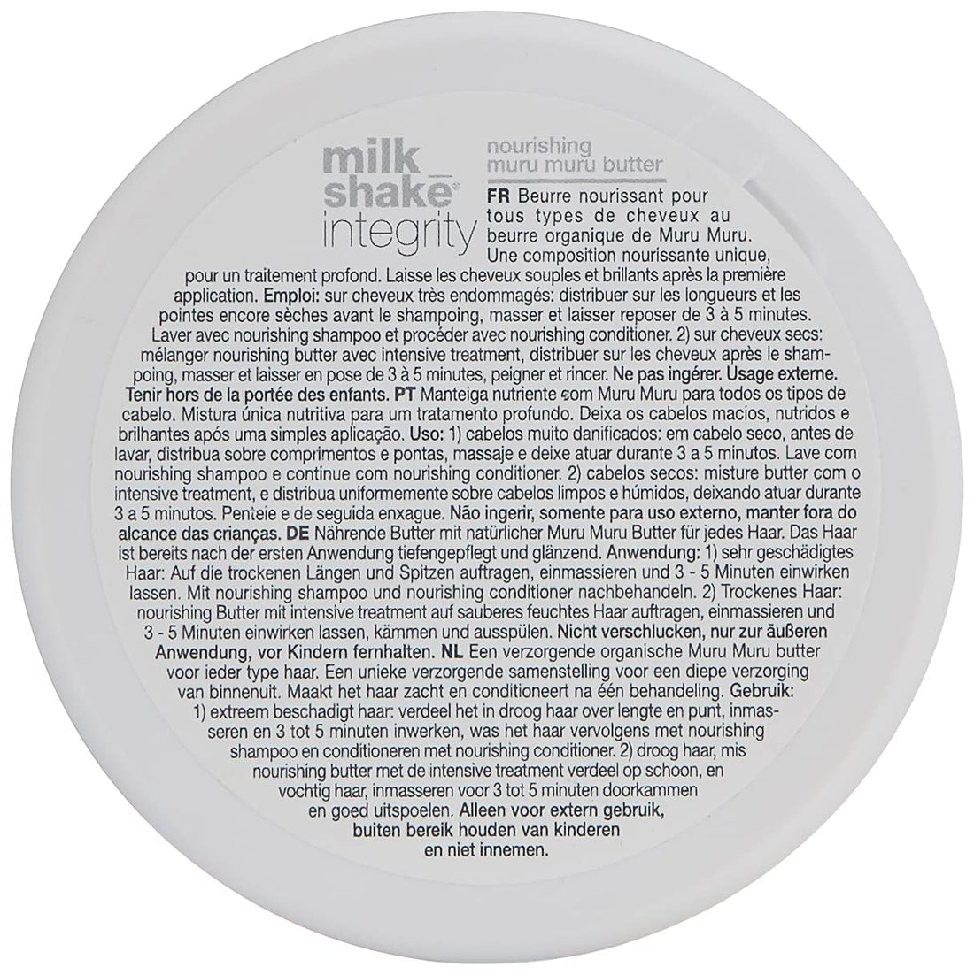 Milkshake Integrity Nourishing Muru Muru Butter 6.8 Oz by Milk Shake