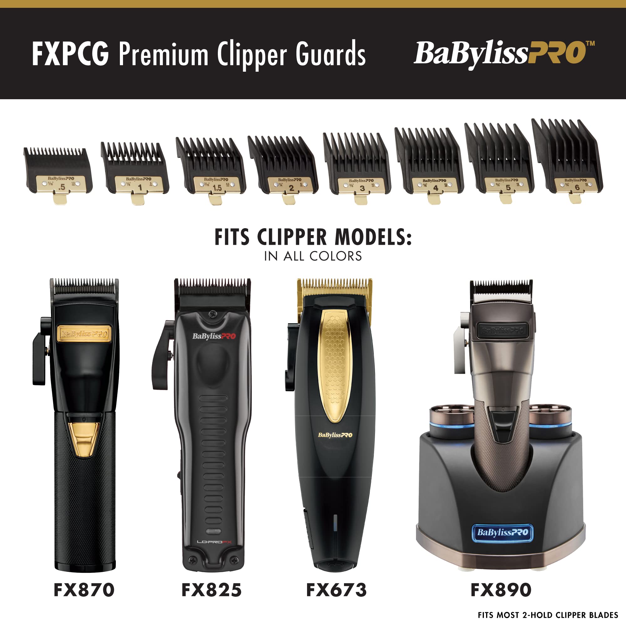 BaBylissPRO Comb Set, 880 Models/Fx650/Fx673