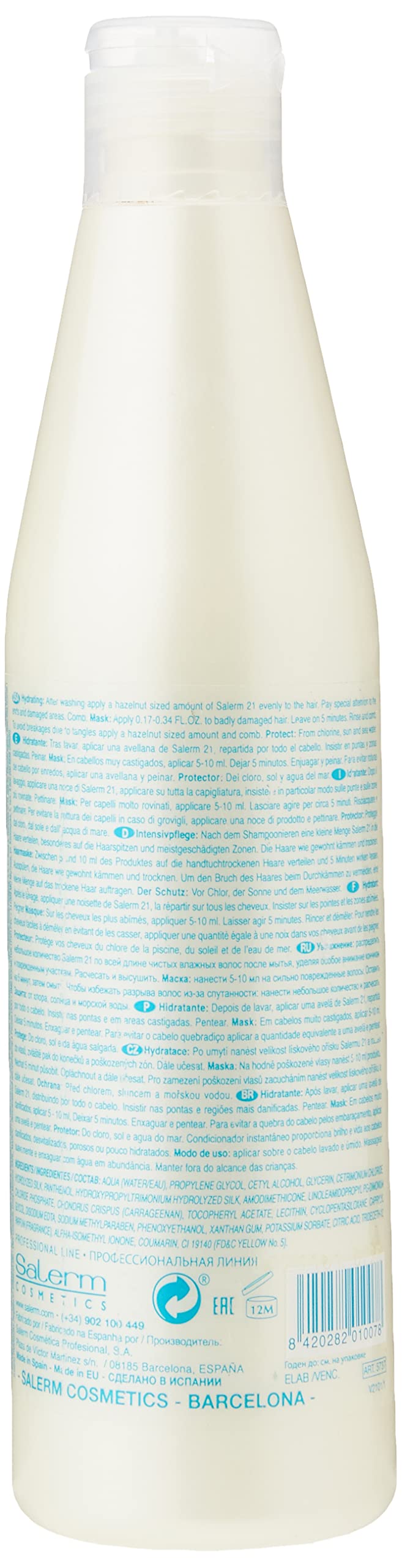 Salerm Cosmetics Salerm 21 250 ml