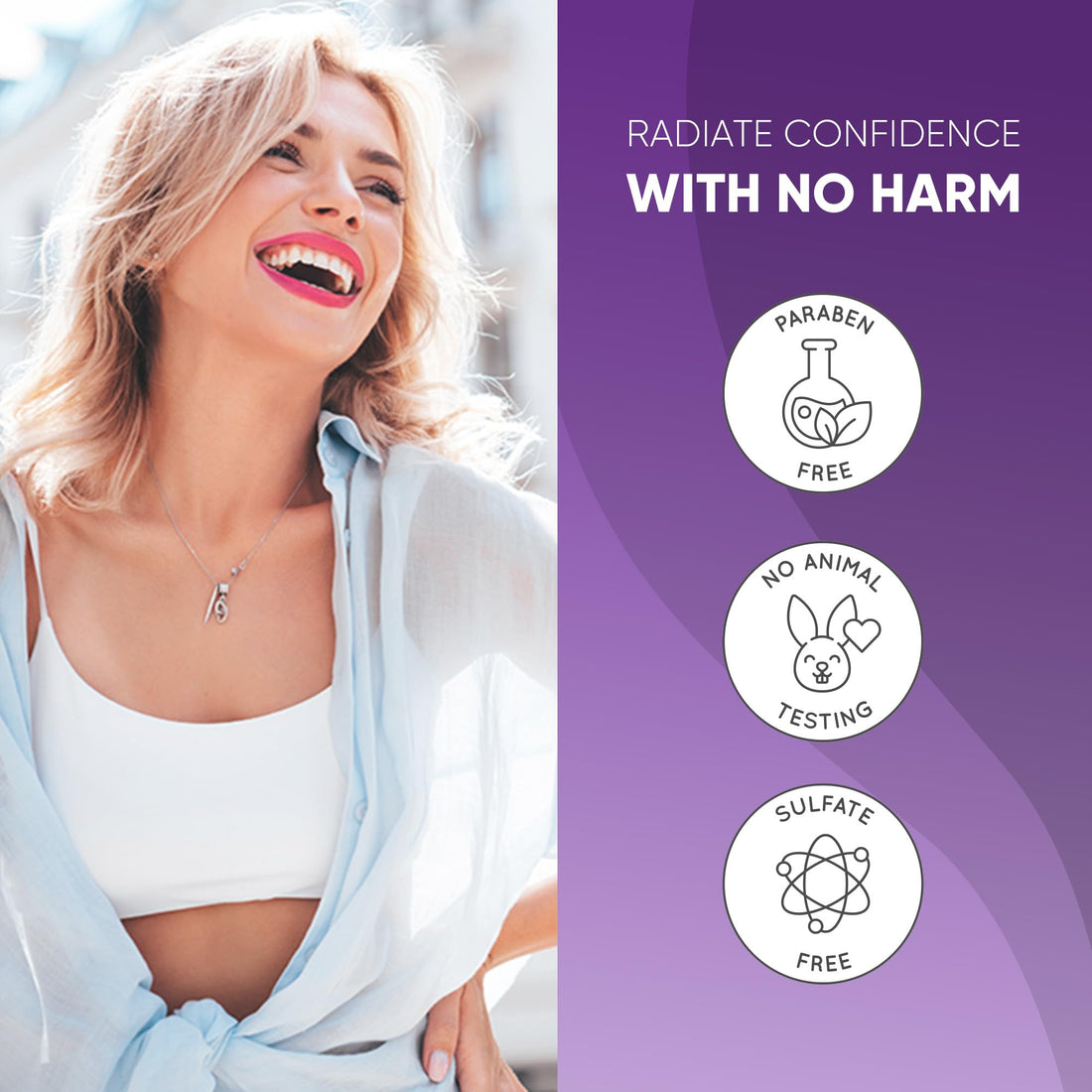 GBG Purple Conditioner for Blonde Hair - Hair Toner for Bleached, Grey & Blonde, Conditions & Neutralizes Brassy Hair in 3 Minutes - Hair Mask for Soft, Shiny & Silky Hair for Women & Men, 8 Oz