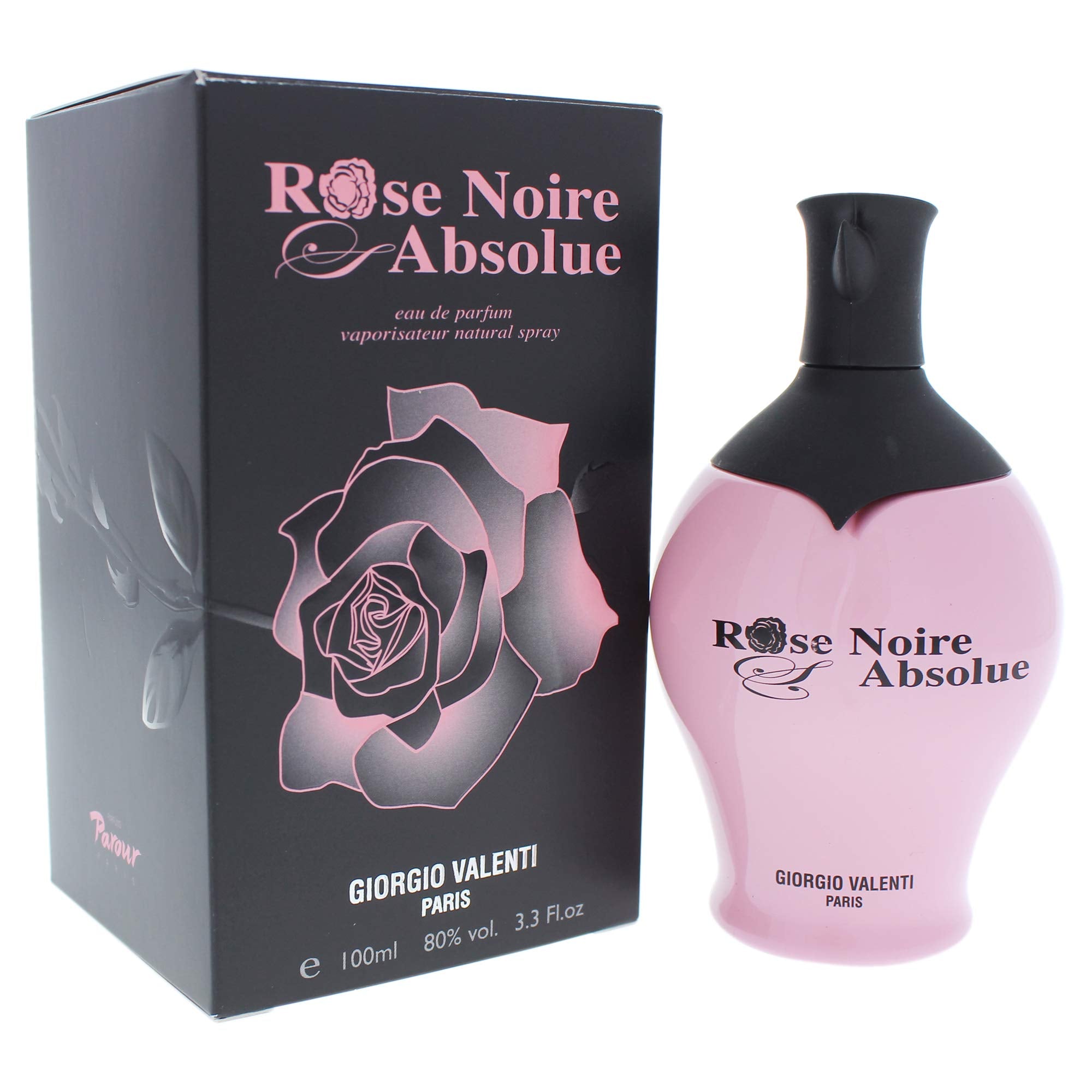 Rose Noire Absolue by Giorgio Valenti Eau De Parfum Spray 3.4 oz