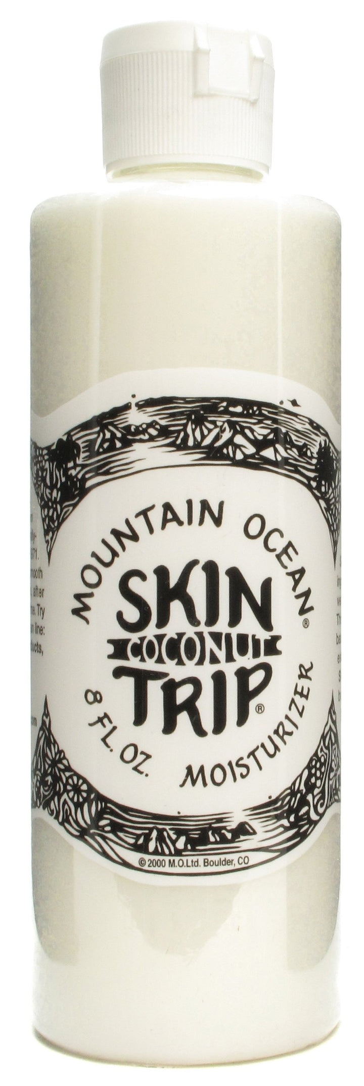 Mountain Ocean Skin Trip Moisturizer, Coconut , 8-Ounces (Pack of 3)