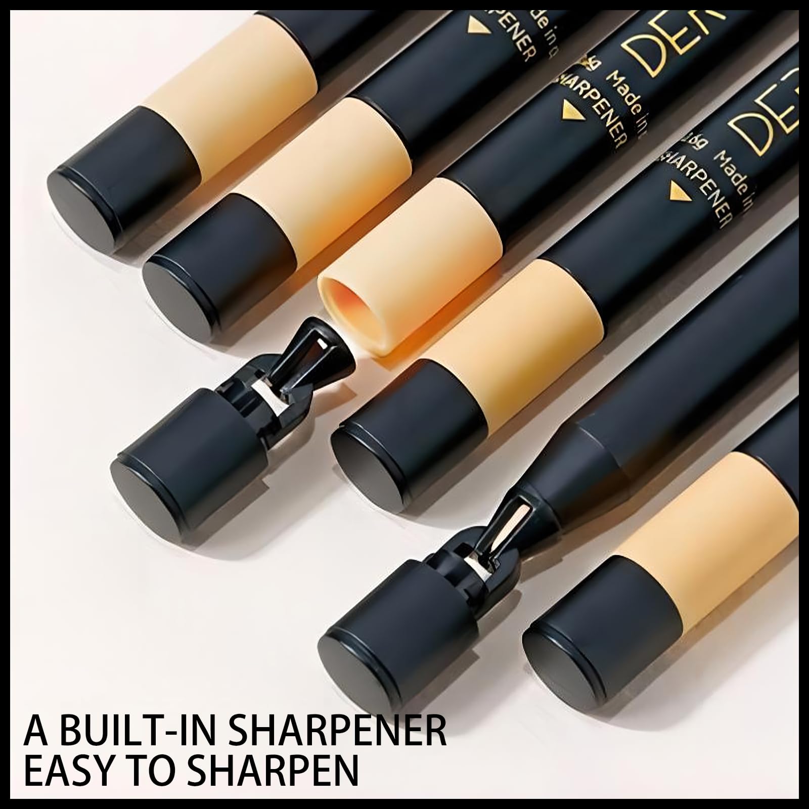 MIELIKKI Concealer Pencil, Multi-Use Highlighter & Concealer Stick, Waterproof Under Eye Concealer for Dark Circles, Blemishes, Aging Spots, Acne and Freckles, PORCELAIN