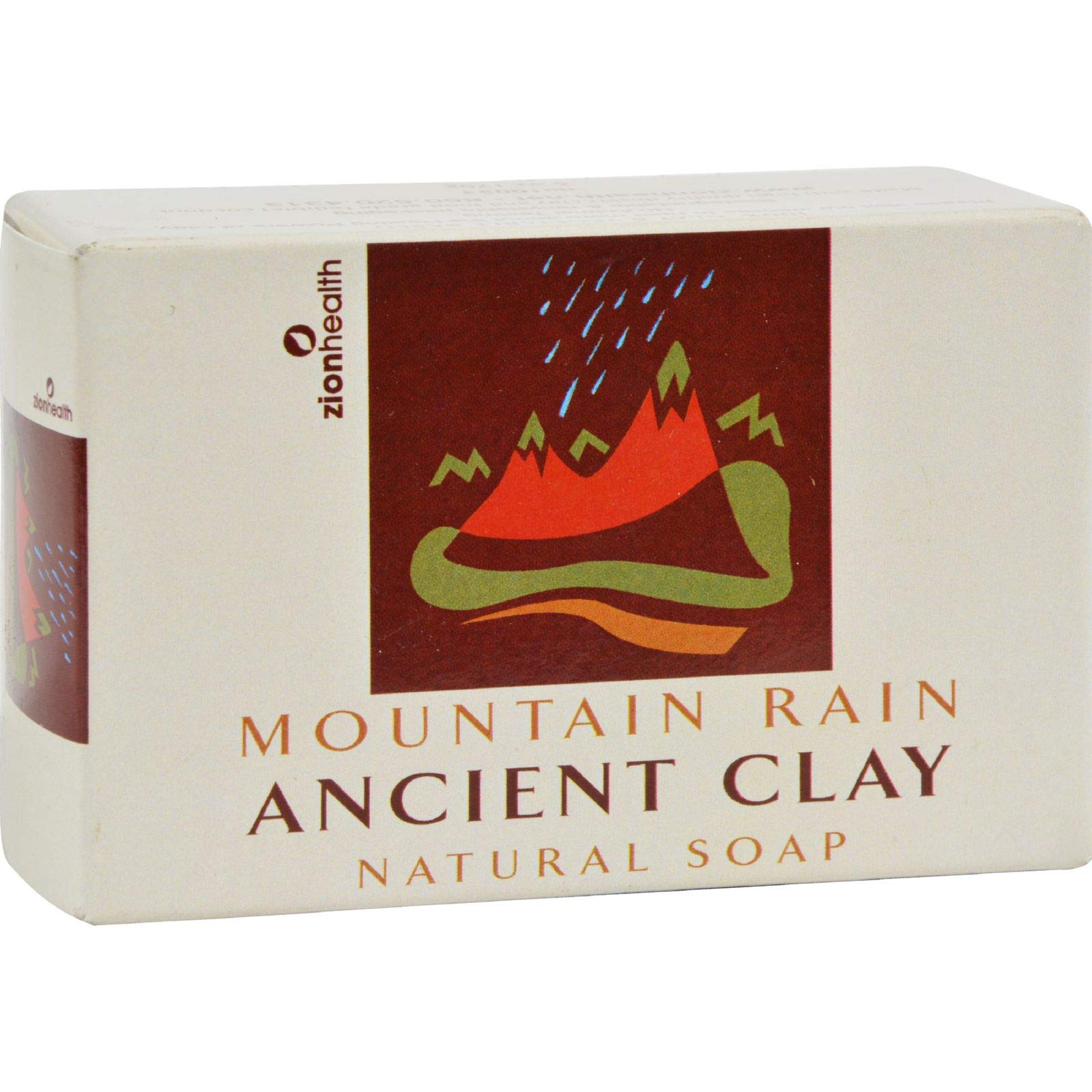 Zion Health Clay Soap, Mountain Rain, 6 Ounce