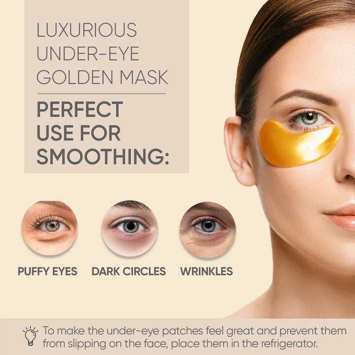 Under Eye Patches (20 Pairs) - Eye Patches For Puffy Eyes And Dark Circles - Under Eye Mask For Beauty & Personal Care - Under Eye Mask Amino Acid & Collagen For Dark Circles And Puffiness by Celor