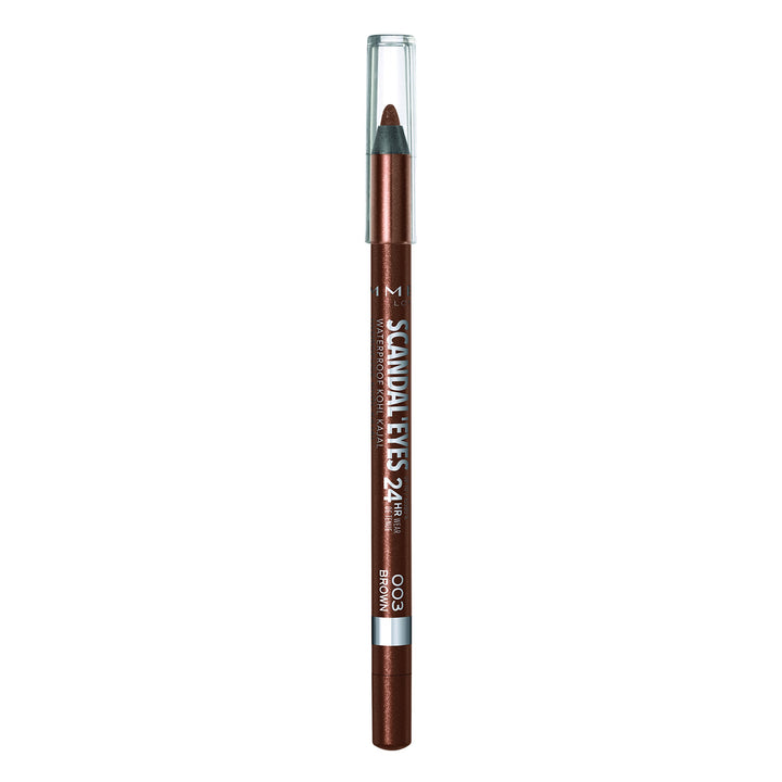 Rimmel Scandaleyes Waterproof Kohl Kajal Eyeliner, Brown, 0.042 oz