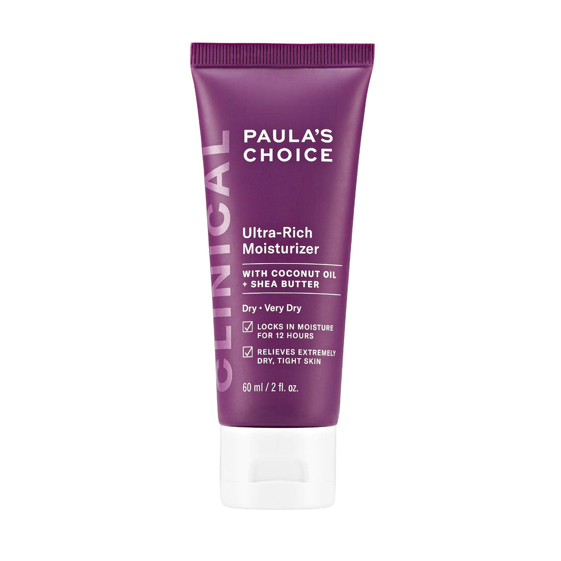 Paula's Choice CLINICAL Ultra-Rich Face Moisturizer with Jojoba, Coconut Oil & Shea Butter, Redness-Prone, Dry, Sensitive Skin, 2 Ounce