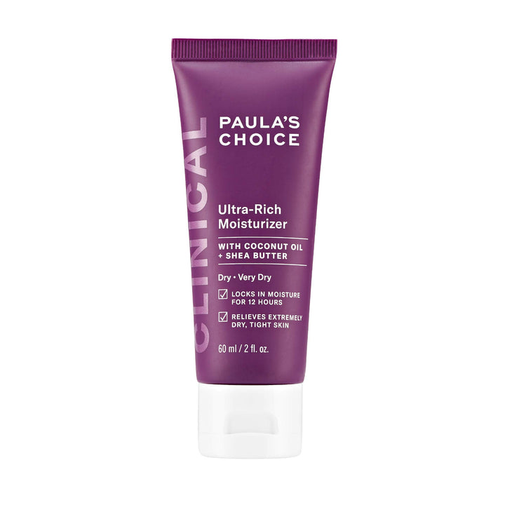 Paula's Choice CLINICAL Ultra-Rich Face Moisturizer with Jojoba, Coconut Oil & Shea Butter, Redness-Prone, Dry, Sensitive Skin, 2 Ounce