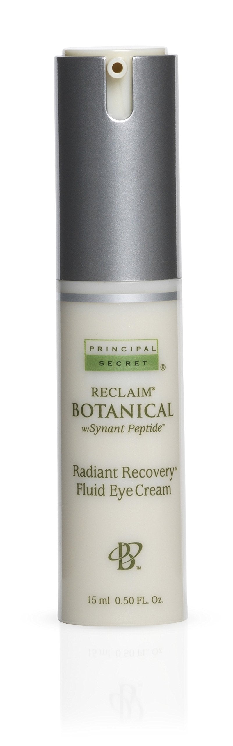 Principal Secret Reclaim Botanical - Radiant Recovery Fluid Eye Cream with Synant Peptide For Dark Circles & Wrinkles, 90 Day Supply/0.5 Ounce
