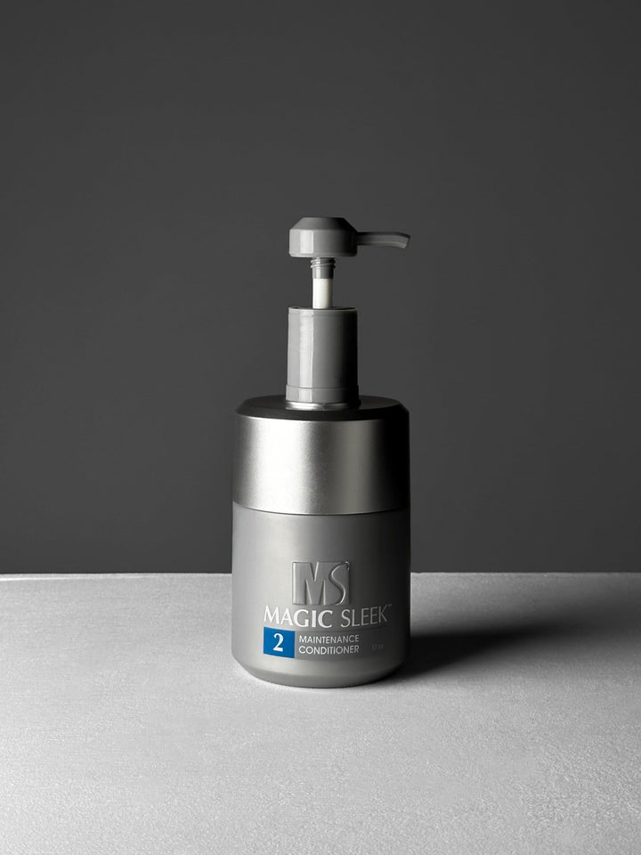 MagicSleek Hydrating Conditioner | All Hair Types, Even Color-Treated Hair Controls Frizz, Softens & Strengthens Hair | Made with Nourishing Argan Oil Extracts | 17 Oz.