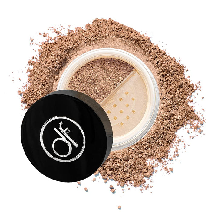 SPF Mineral Powder Sunscreen for Sensitive Skin, All Natural Sunscreen Powder, Broad Spectrum SPF26, Made in the Shade by Dermaflage, 7g/0.25 oz