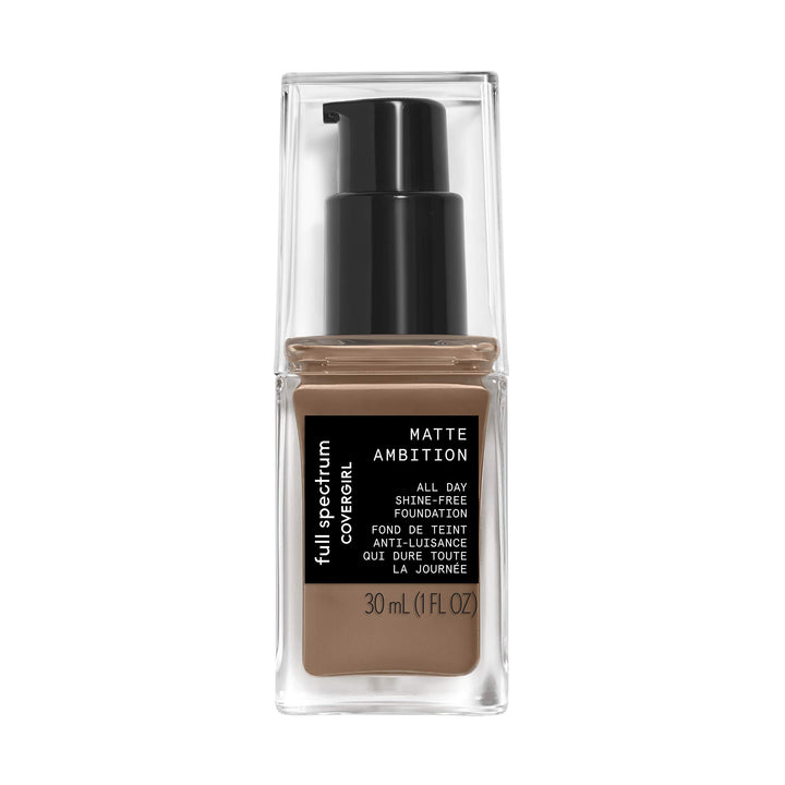 COVERGIRL Full Spectrum Matte Ambition- All Day Foundation Deep Golden 2