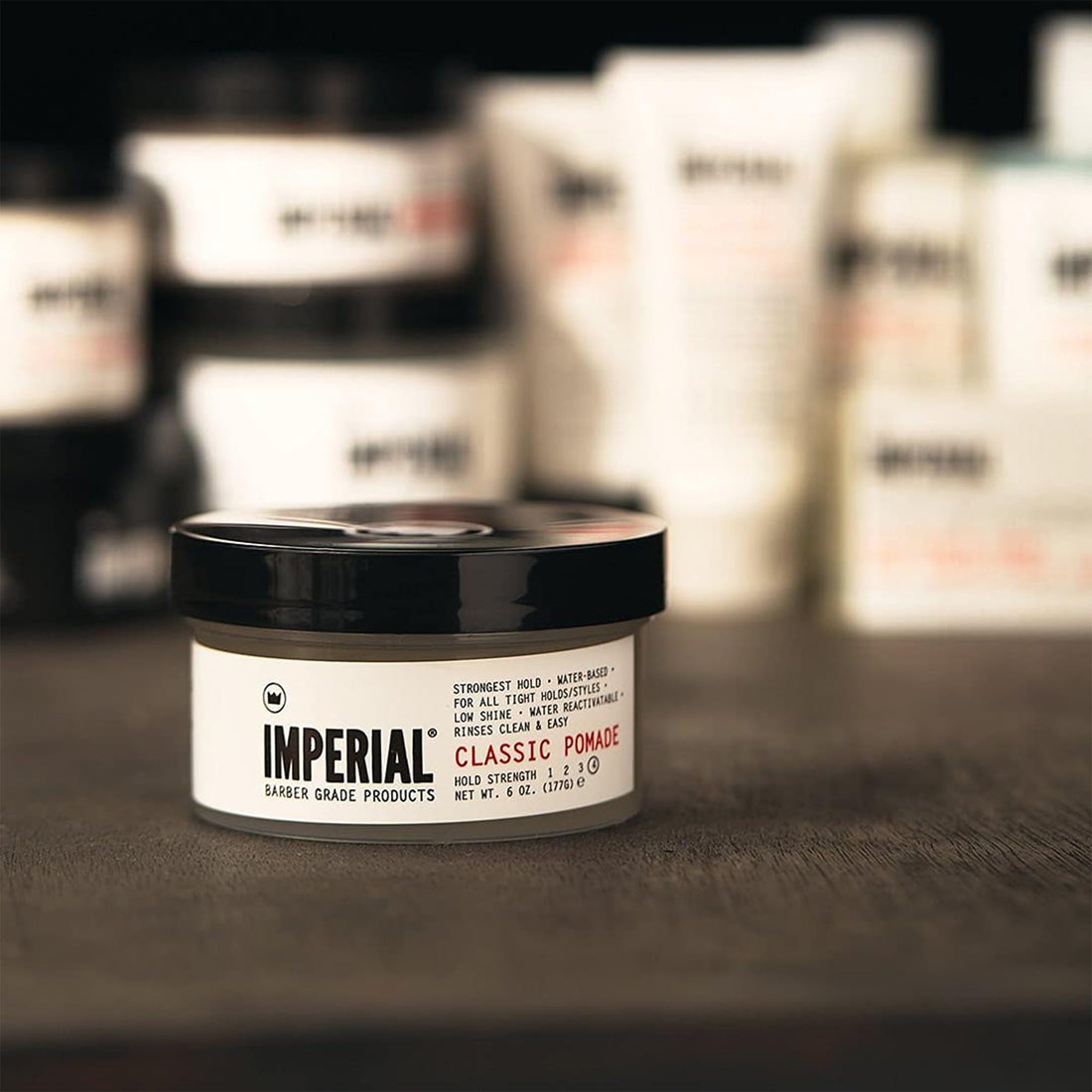 Imperial Barber Classic Pomade, 6 oz