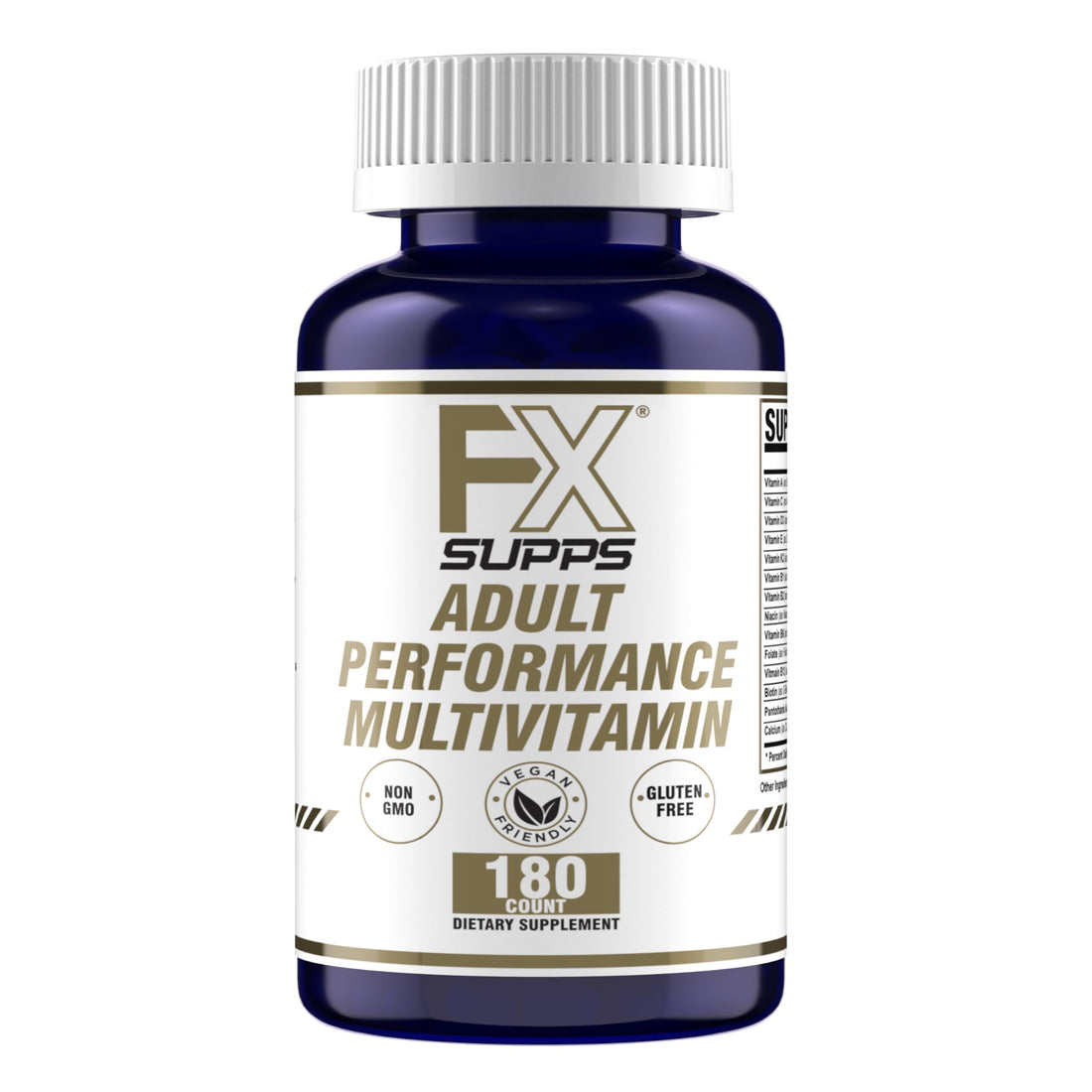 FXSUPPS Adult Performance Multivitamin 180ct