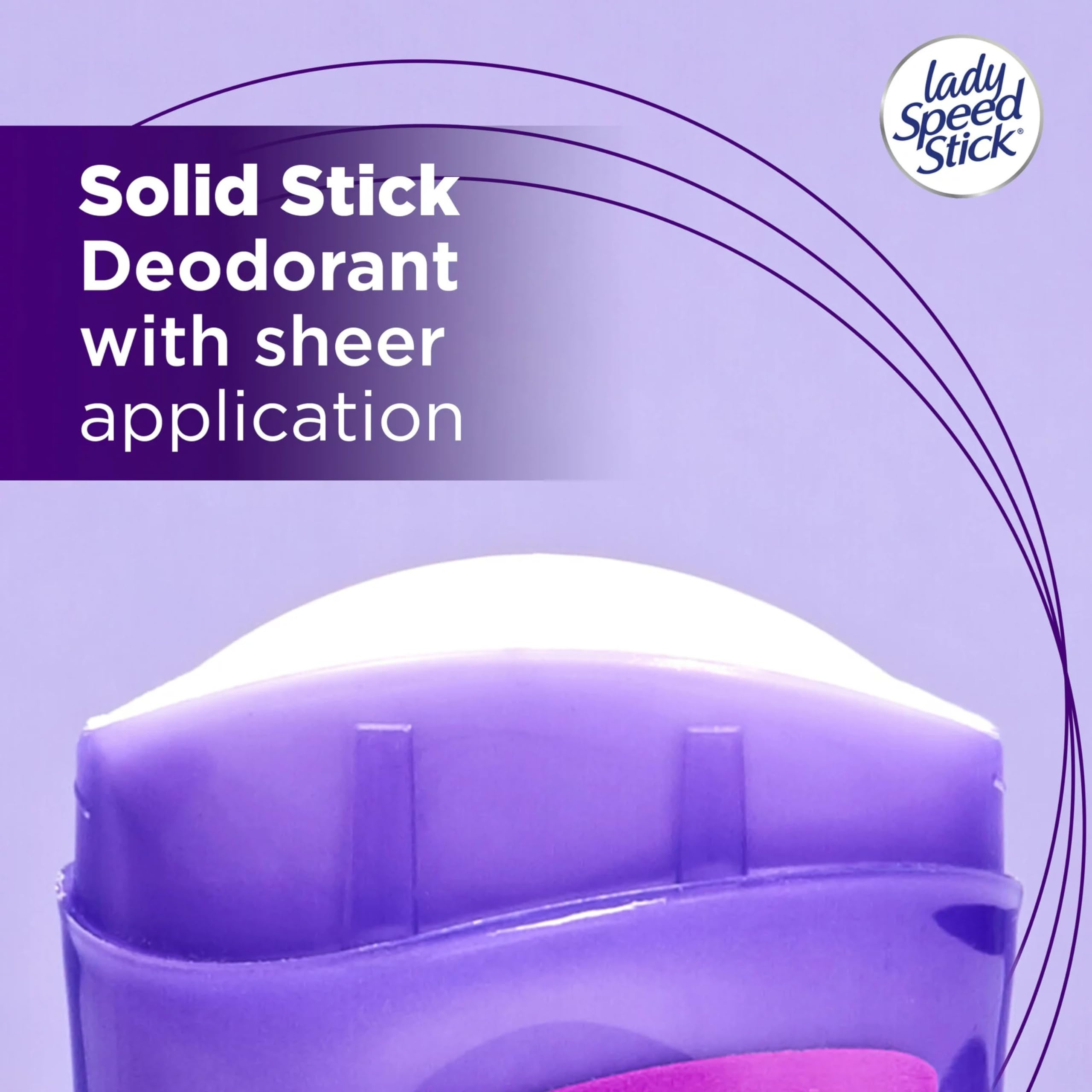 Lady Speed Stick Invisible Dry Power Antiperspirant/Deodorant, Wild Freesia, 2.3 Ounce (Pack of 6)