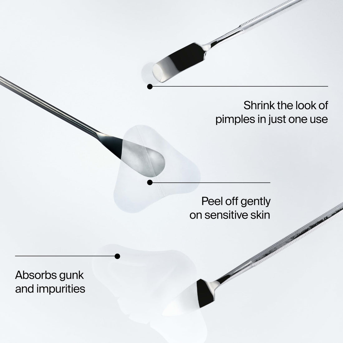 Neutrogena Mini Acne Patches for Sensitive Skin, Small Hydrocolloid Acne Spot Treatment Reduces the Look of Blemishes in 6-8 Hours, Gentle Non-Medicated Blemish Patches, 36 ct