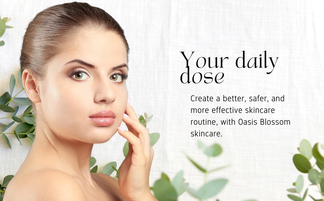 Oasis Blossom Eucalyptus Oil for Face, Skin and Hair |100% Pure, Organic Oil | Therapeutic Grade | Hydrating, Moisturizing, Nourishing, Anti-Aging | 2 FL Oz.