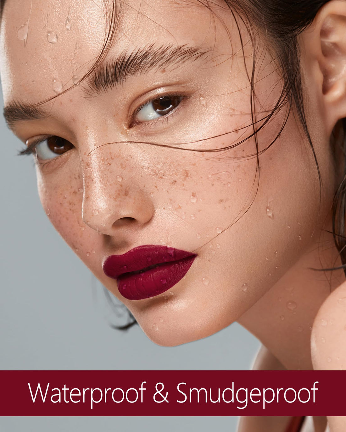MAKI YIKA Burgundy Red Lipstick for Women Colorstay Long Lasting Lipsticks No Smudge Matte Liquid Lipstick Transferproof Cruelty-Free Lip Color, Burgundy