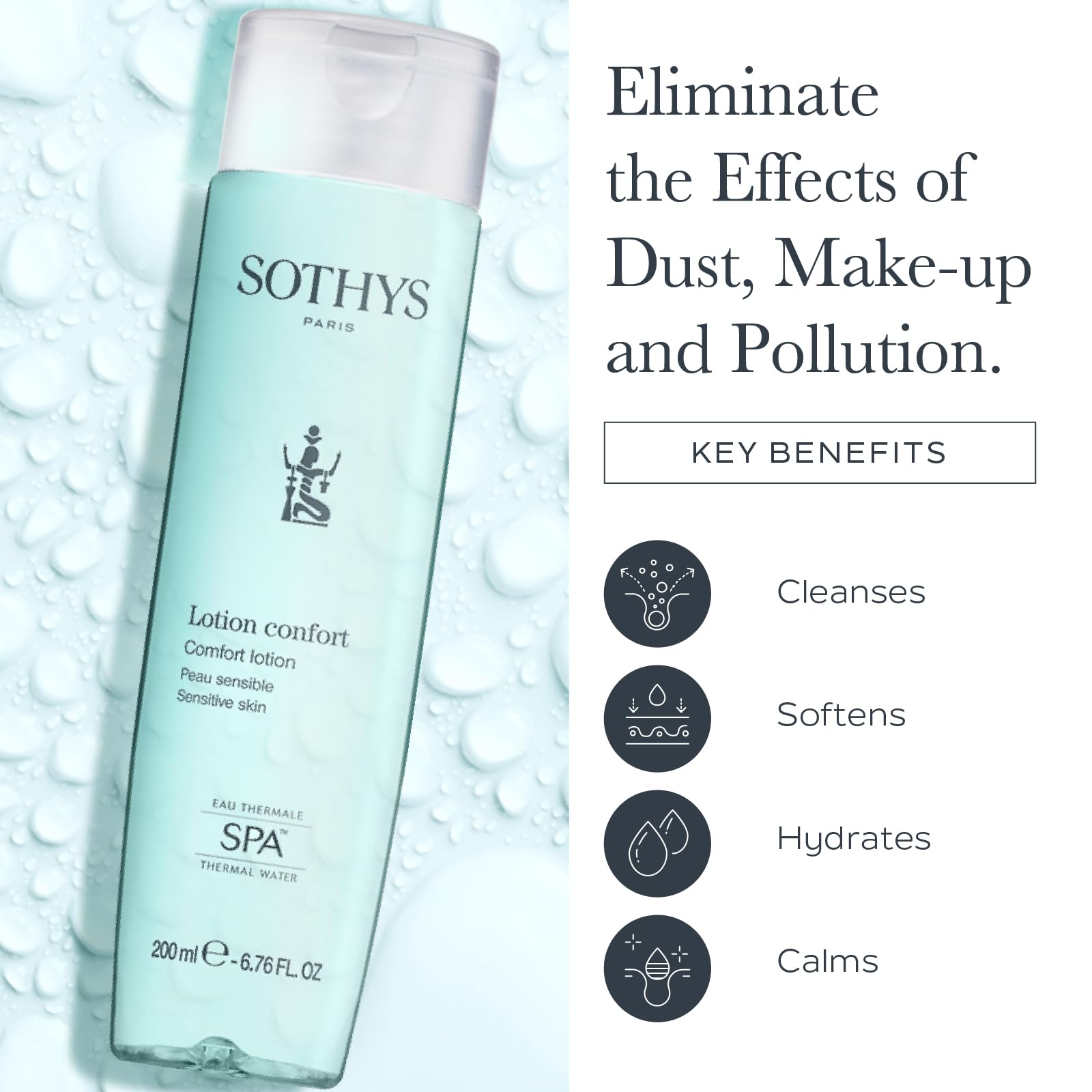 Sothys SPA Comfort Lotion for Sensitive Skin - 6.76 oz by Sothys