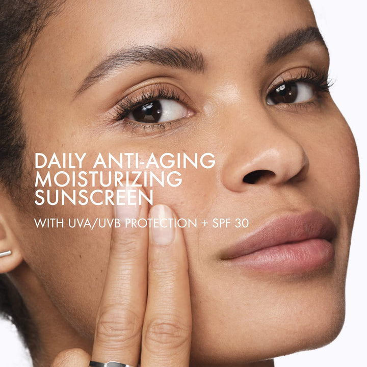 Vichy LiftActiv Peptide-C Face Sunscreen Moisturizer with SPF 30, Anti Aging Face Cream with Peptides & Vitamin C, Skin Brightening for Dark Spots and Age Spots, Moisturizing Sun Protection