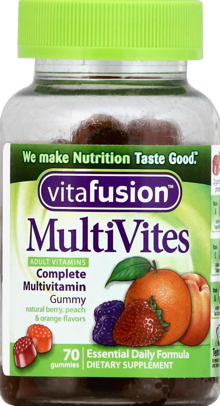 Vitafusion MultiVites Gummy Vitamins, 70 count