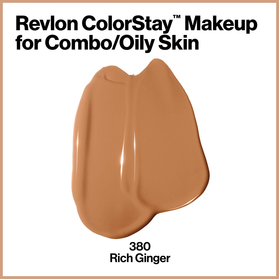 Revlon Colorstay Foundation for Combination/Oily Skin, Rich Ginger