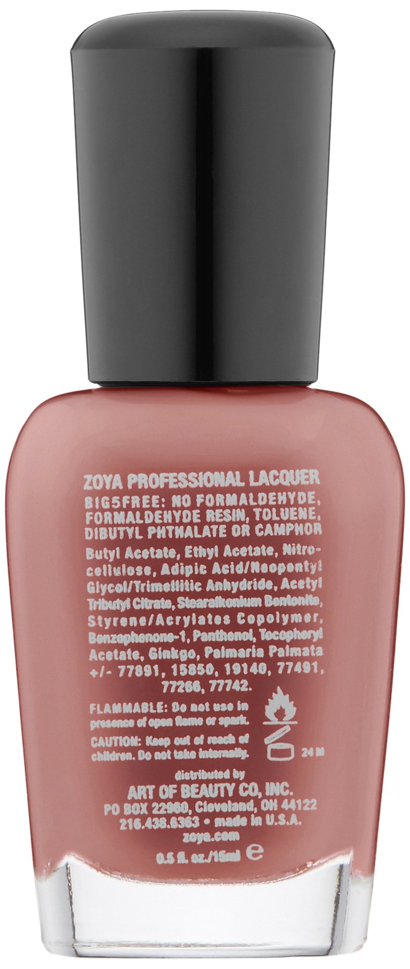 Zoya Nail Polish Naked Manicure Mauve Perfector .5 oz