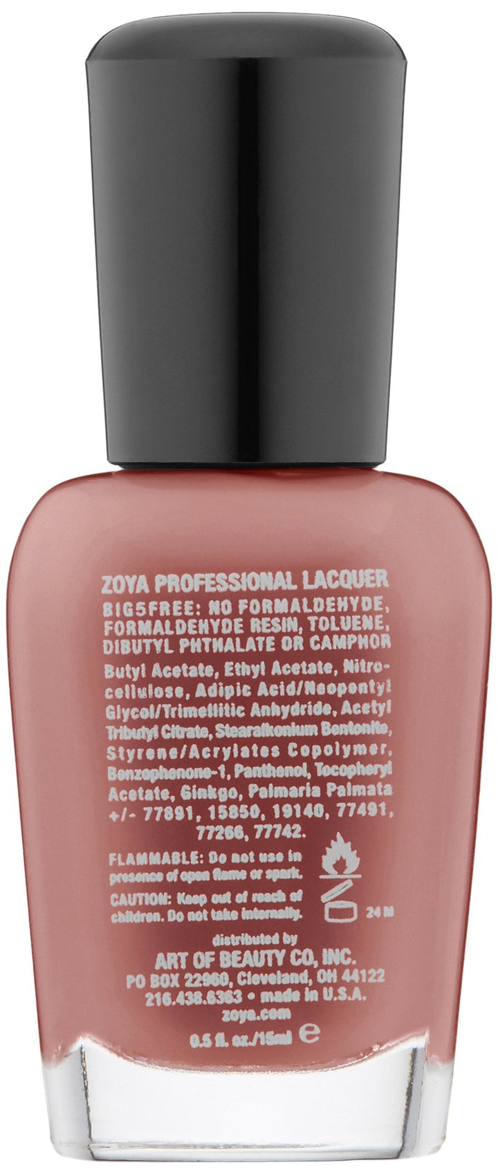 Zoya Nail Polish Naked Manicure Mauve Perfector .5 oz