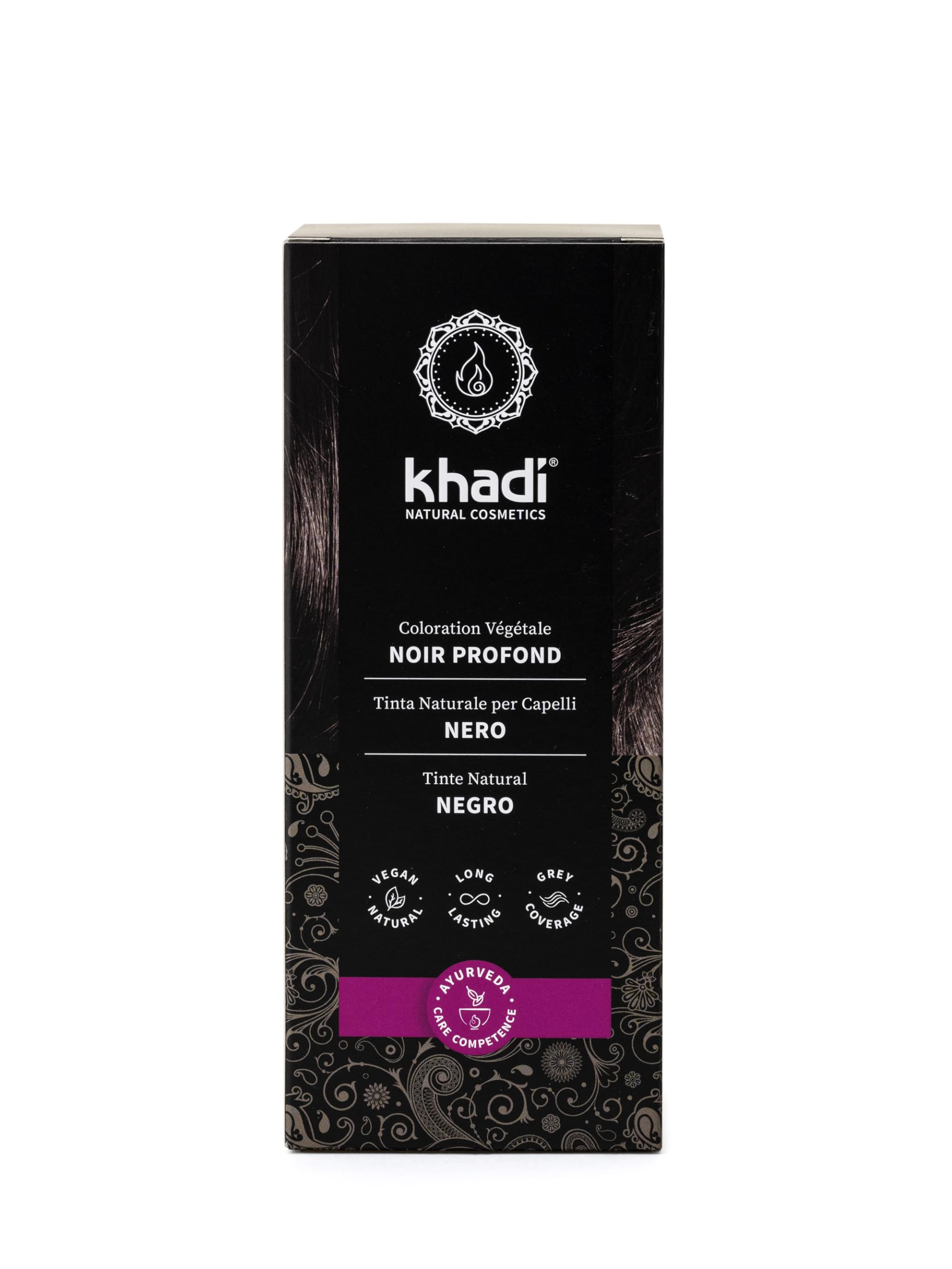 Khadi - Herbal Hair Colour Black 100g