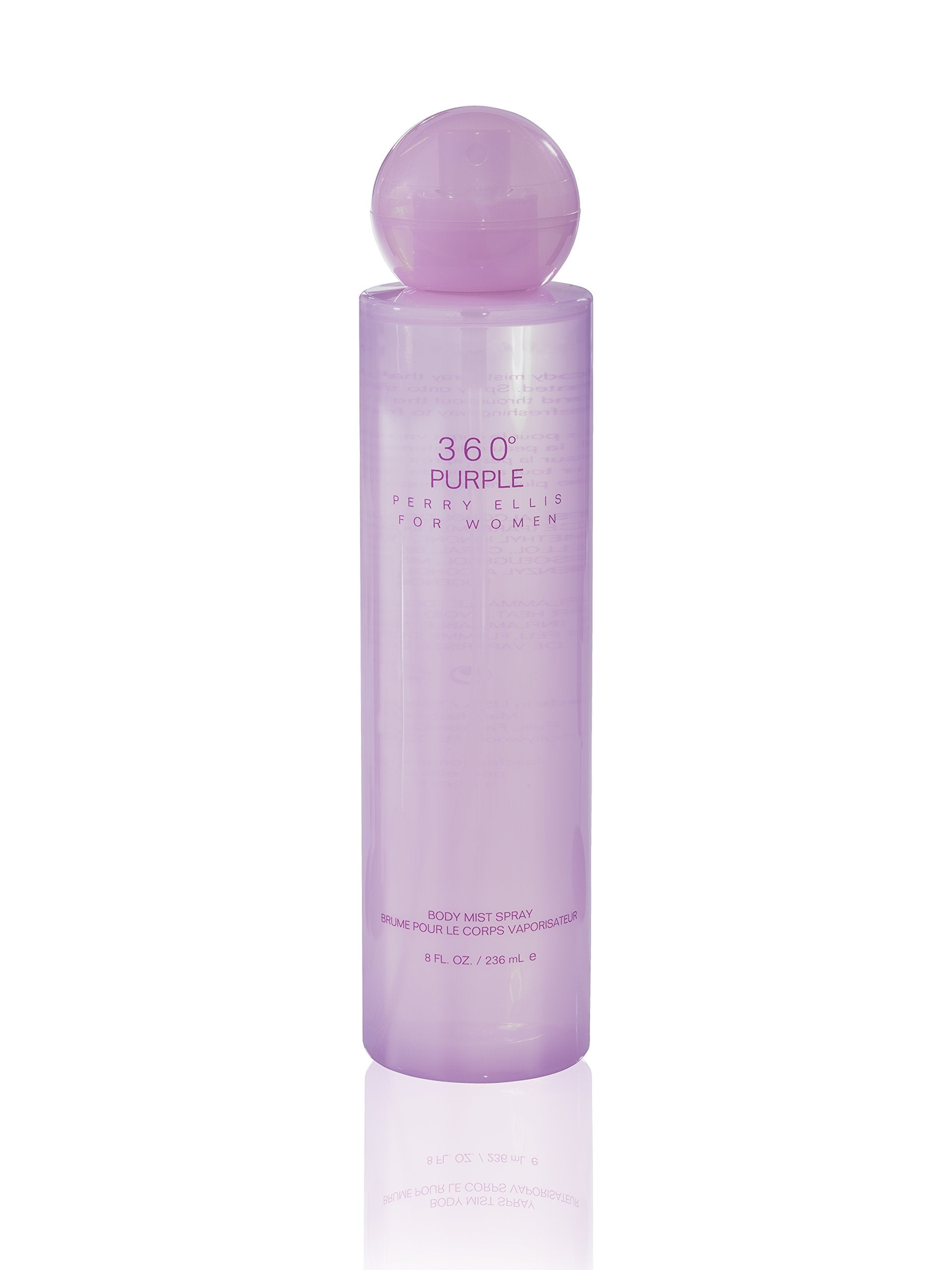 Perry Ellis 360 Purple for Women, 8.0 fl oz Body Mist