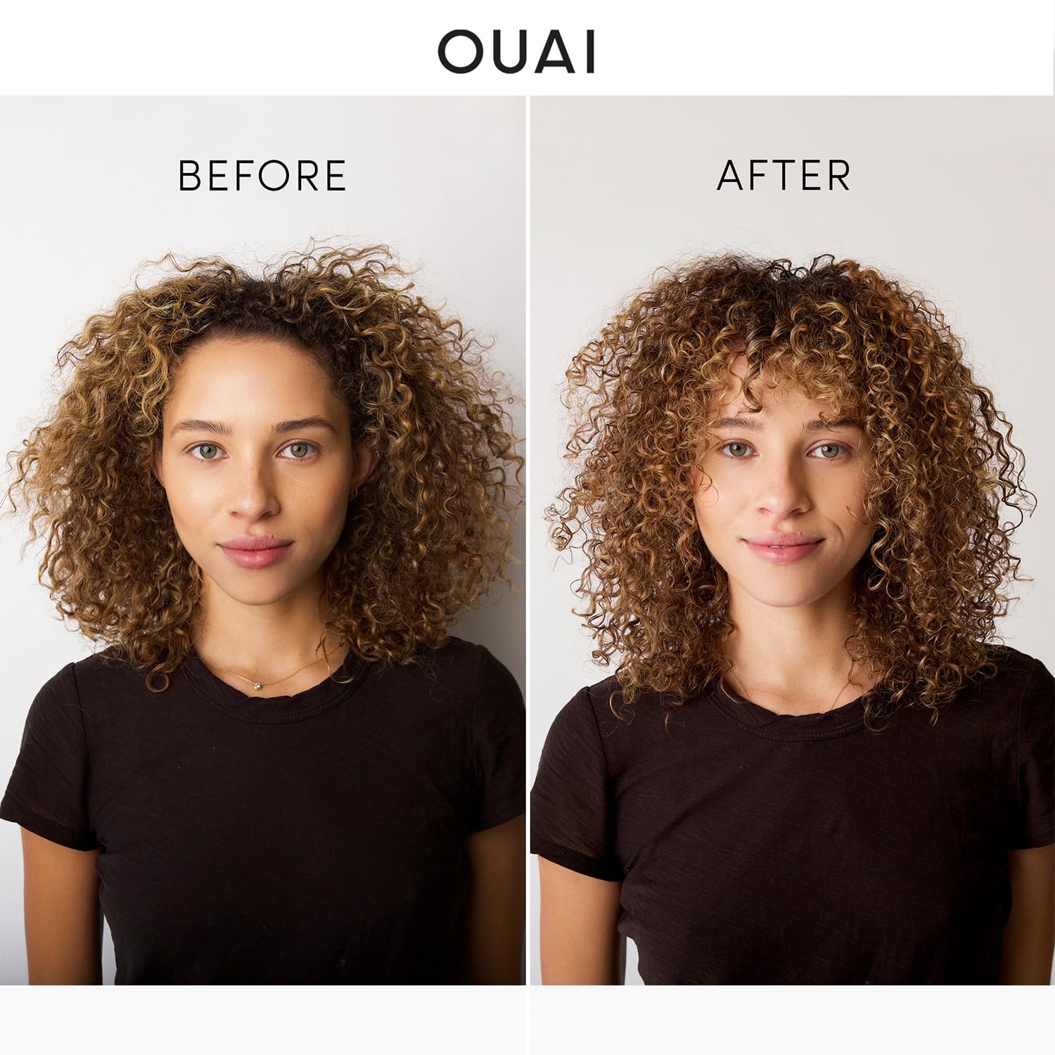 OUAI Curl Cream - Curl Defining Cream for Hydrated, Shiny Curls - Babassu and Coconut Oil, Linseed and Chia Seed Oil - Paraben, Phthalate, Sulfate and Silicone Free Curly Hair Products (8 Oz)